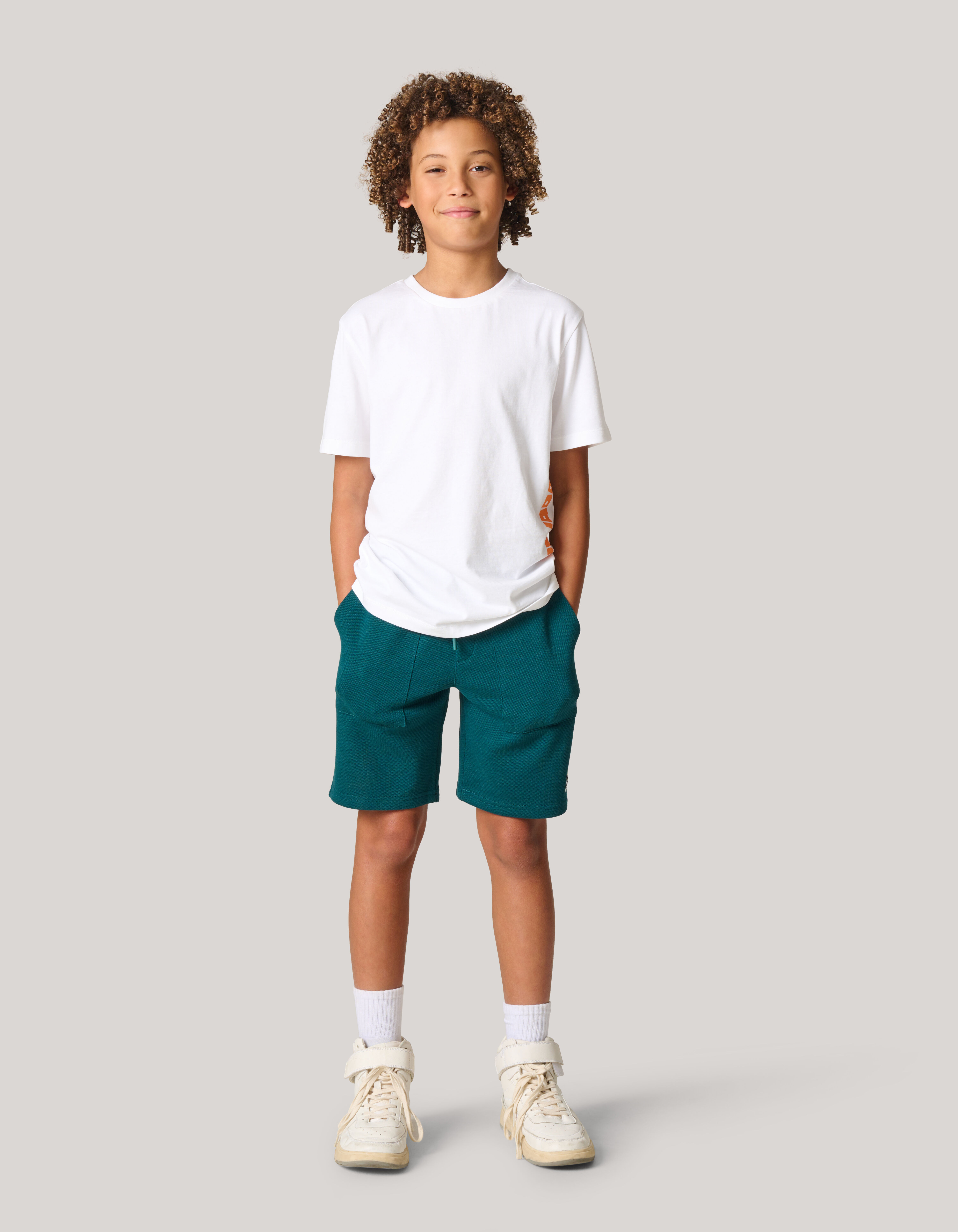 Pique Short Donkergroen SHOEBY BOYS