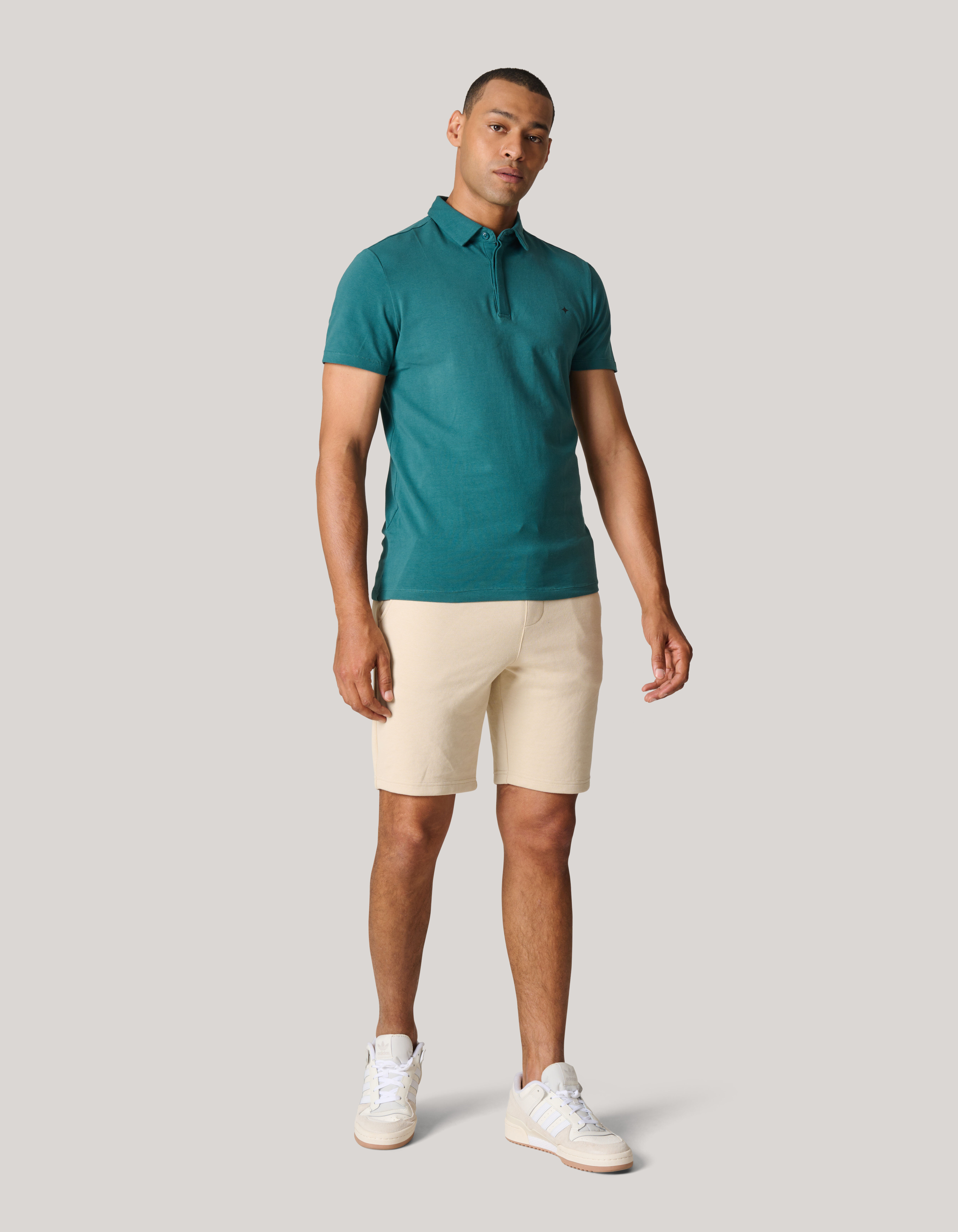 Jersey Polo Turquoise SHOEBY MEN