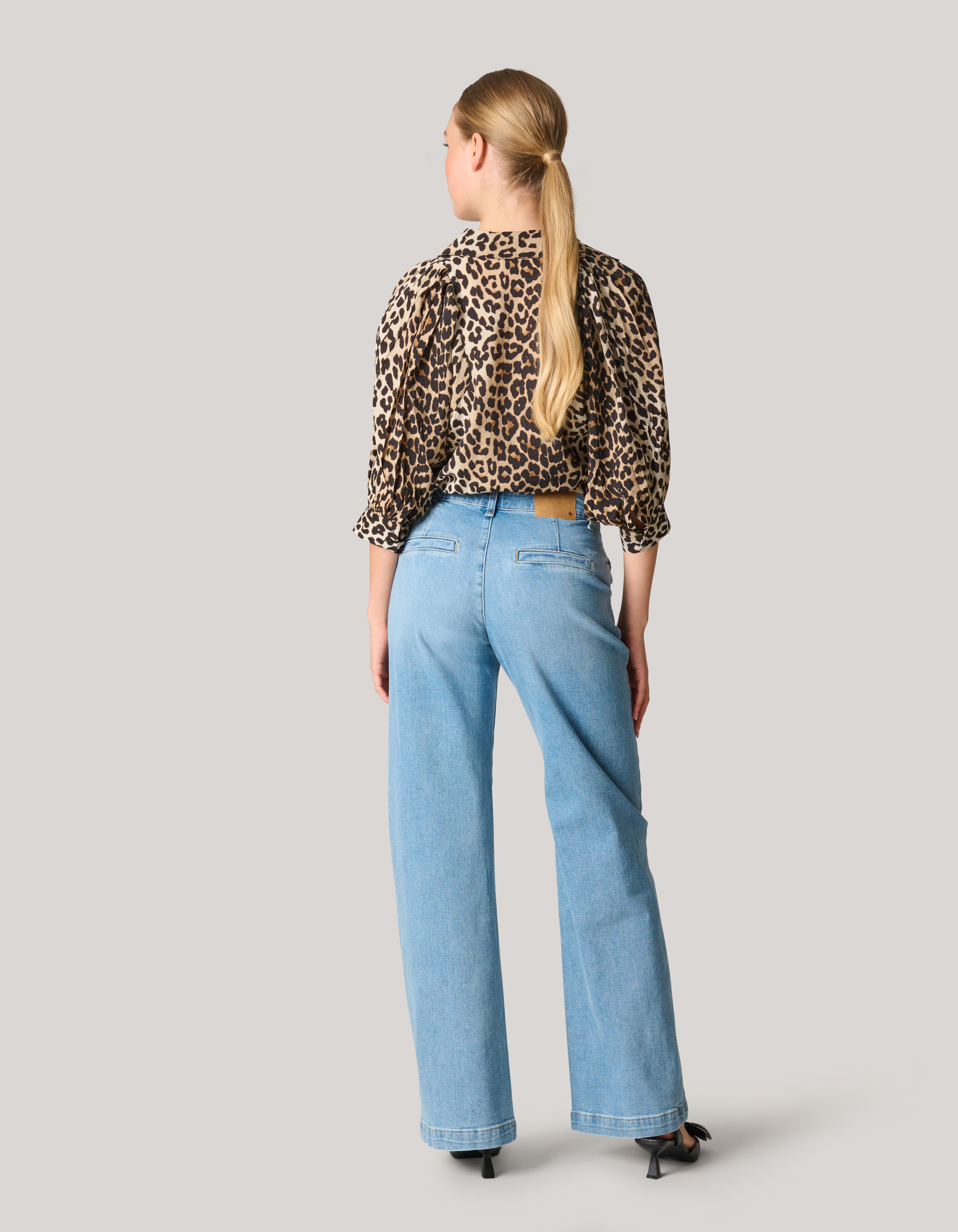 Printed Leopard Blouse SHOEBY WOMEN