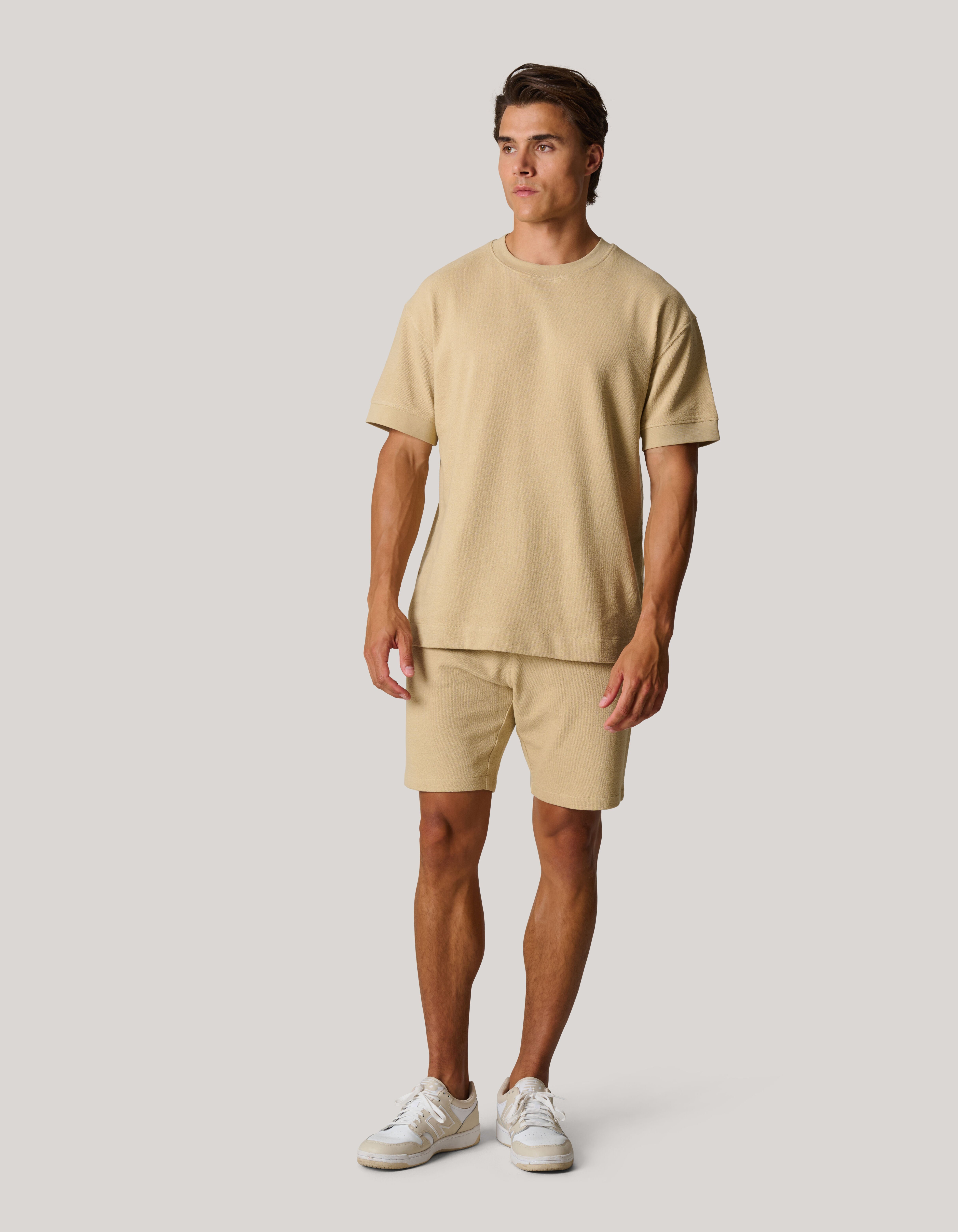 Slub Structuur Short Zand SHOEBY MEN