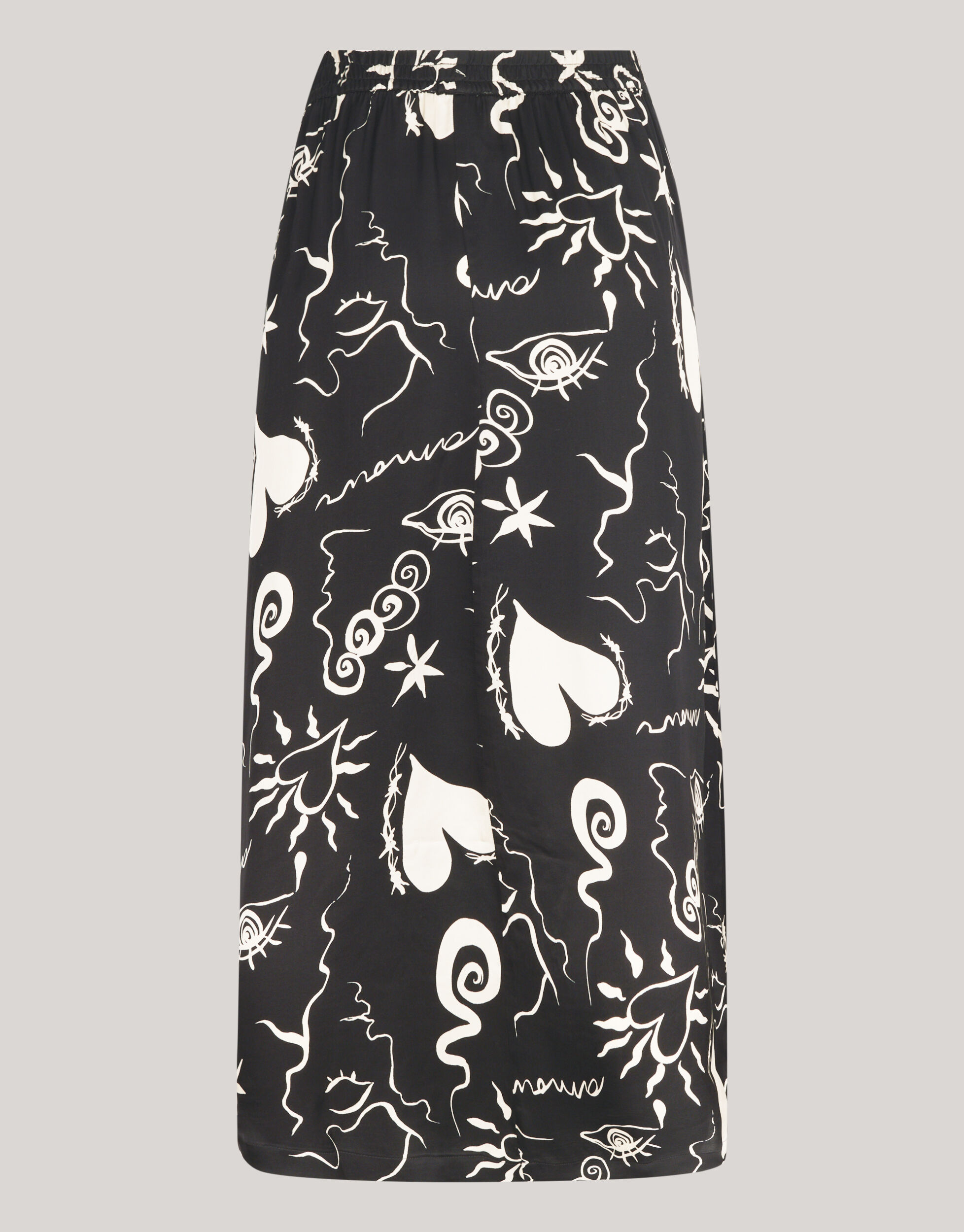 Printed Maxi Rok Zwart SHOEBY WOMEN