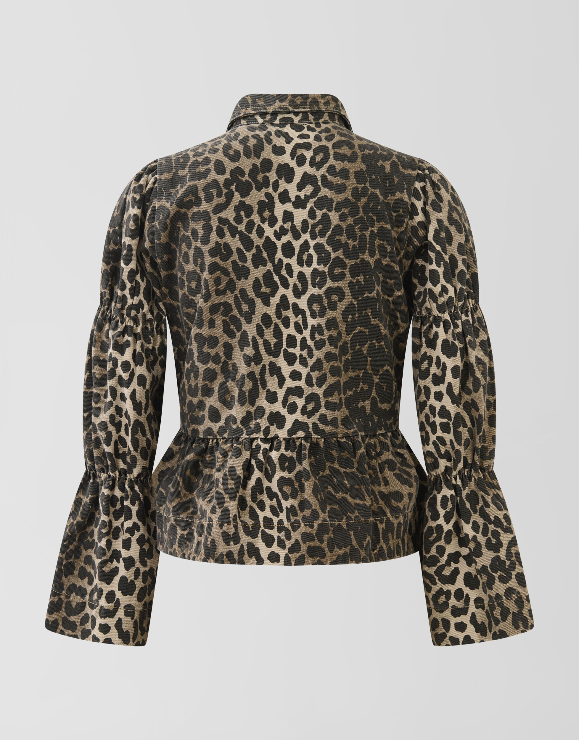 Leopard Strik Top Bruin SHOEBY WOMEN