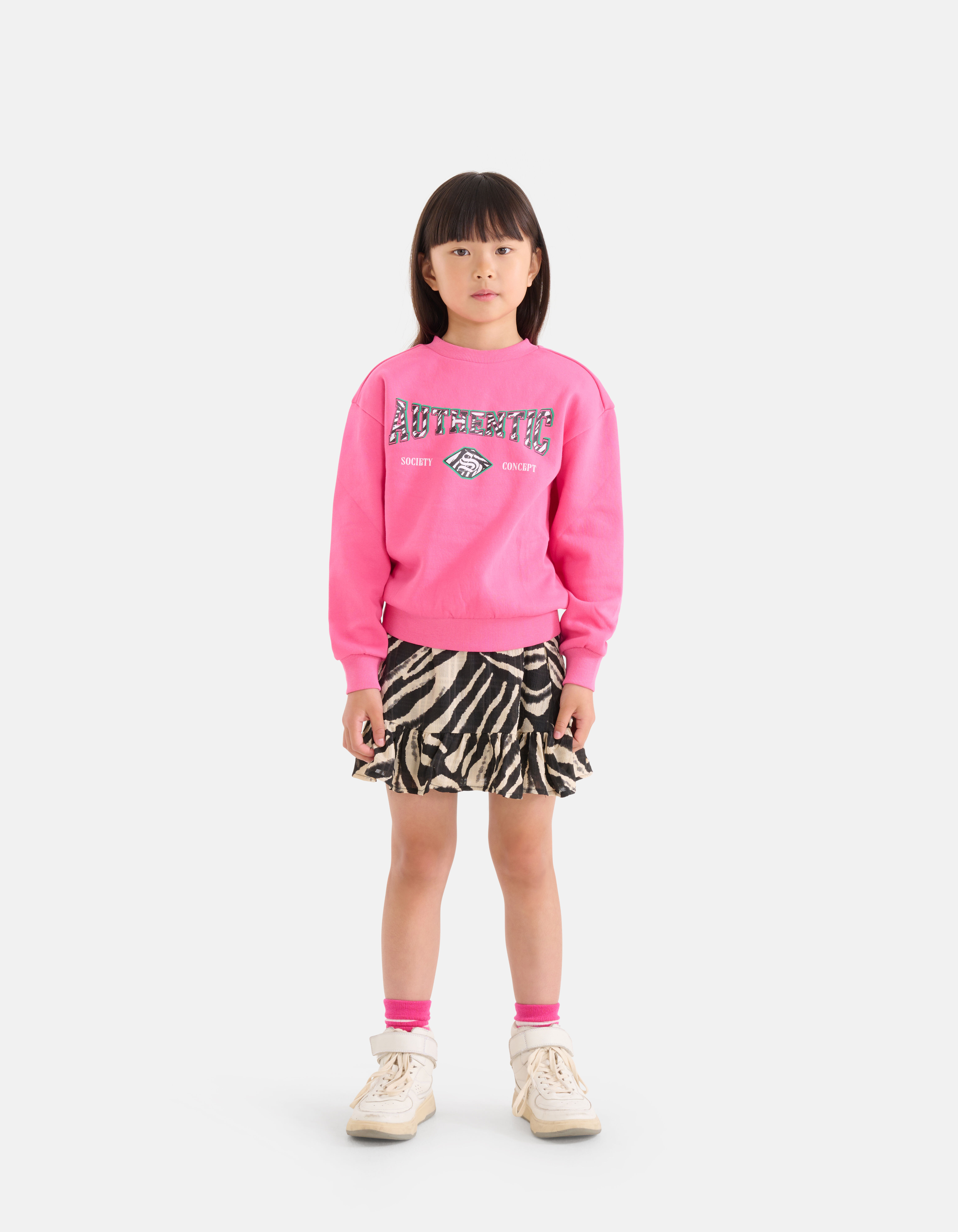 Artwork Sweater Roze SHOEBY GIRLS