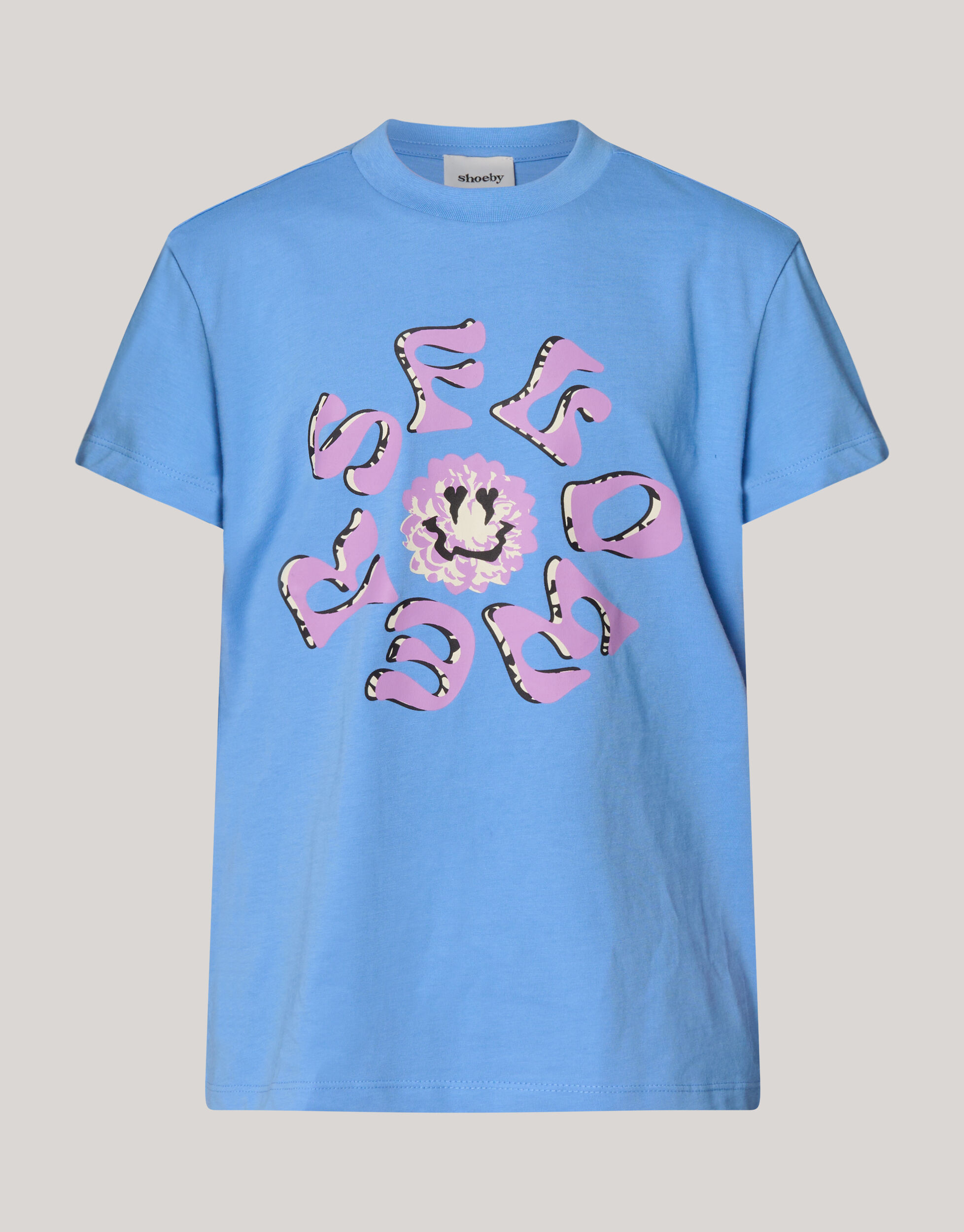 Artwork T-shirt Blauw SHOEBY GIRLS