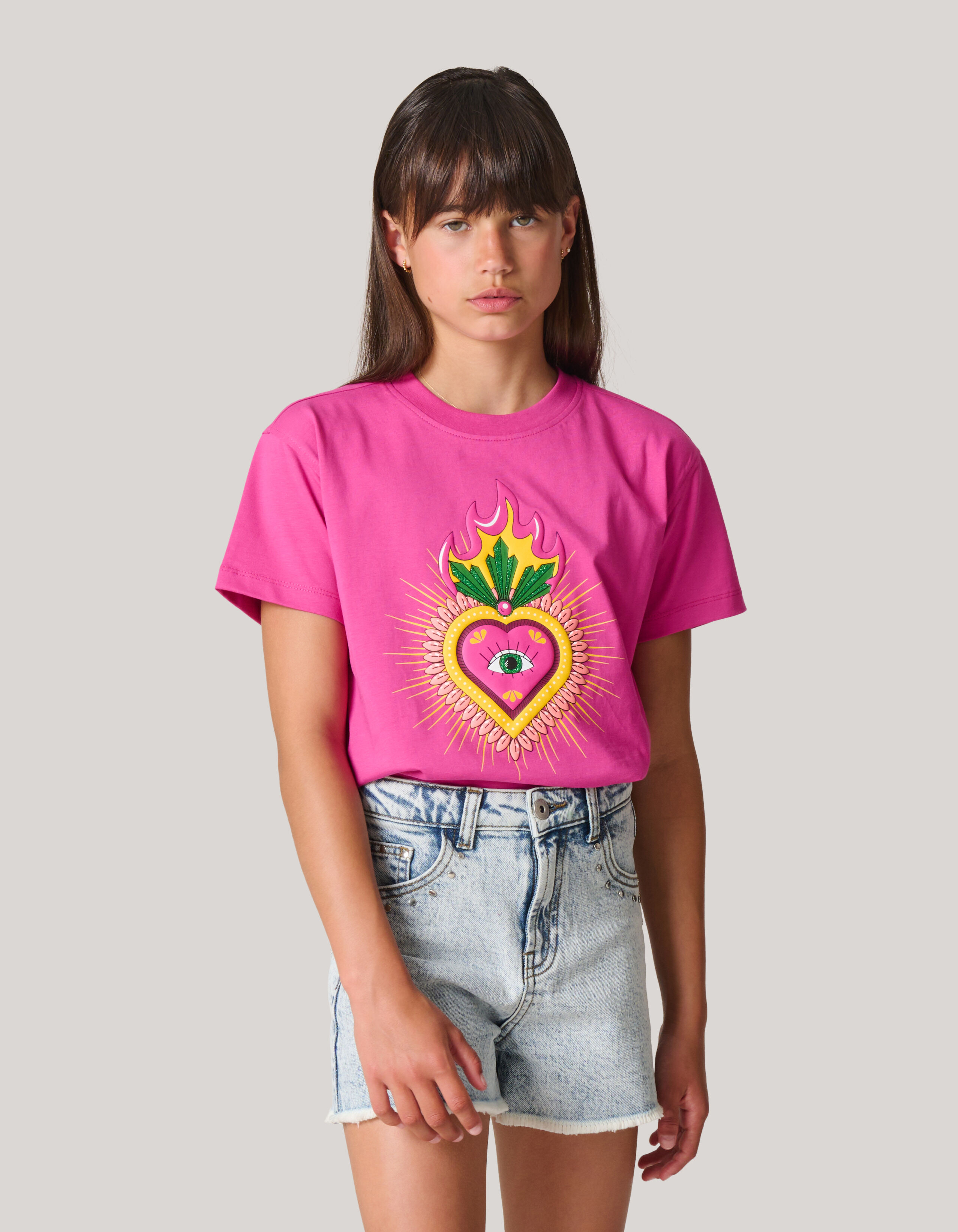 Artwork T-shirt Roze SHOEBY GIRLS