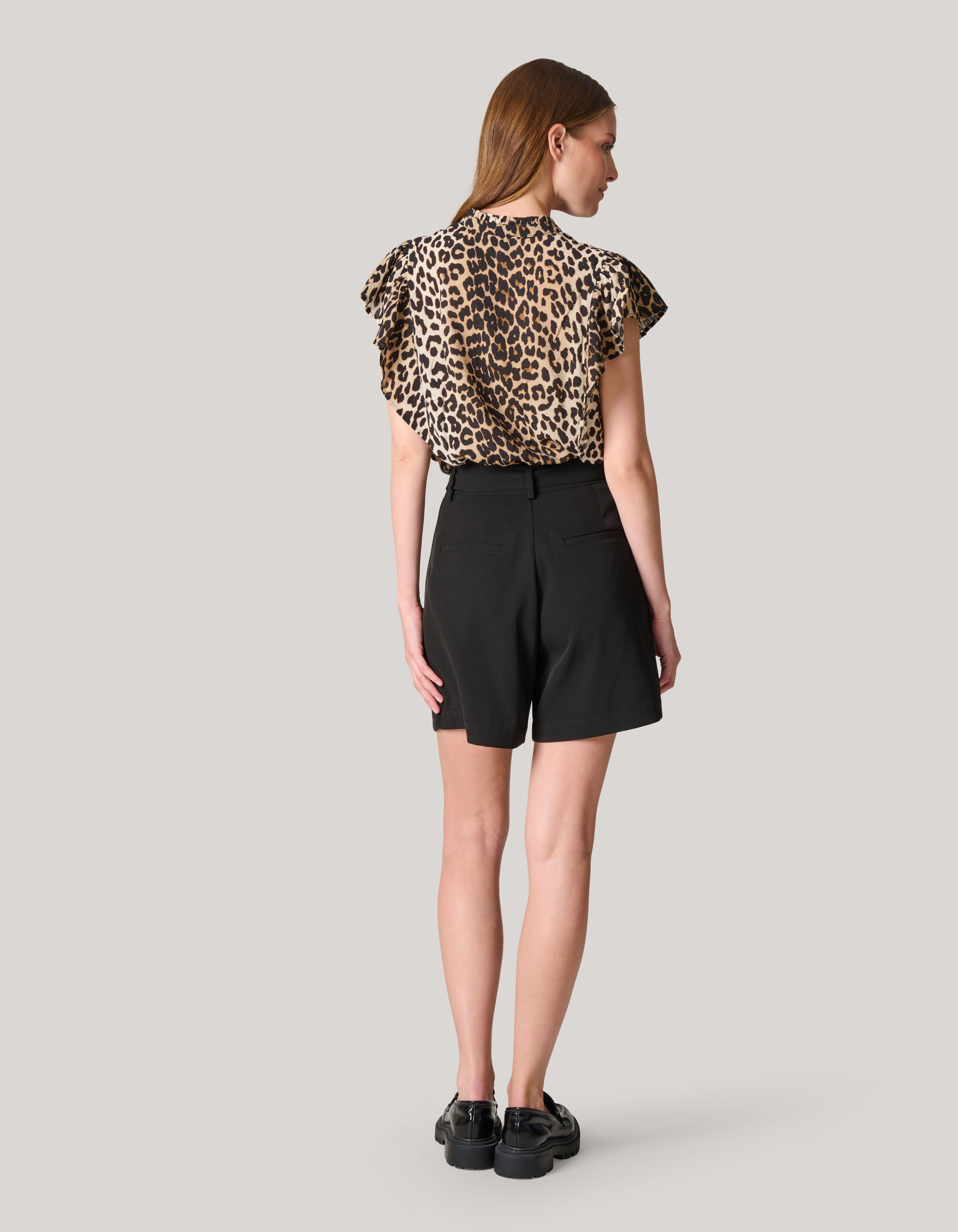 Printed Leopard Top SHOEBY WOMEN