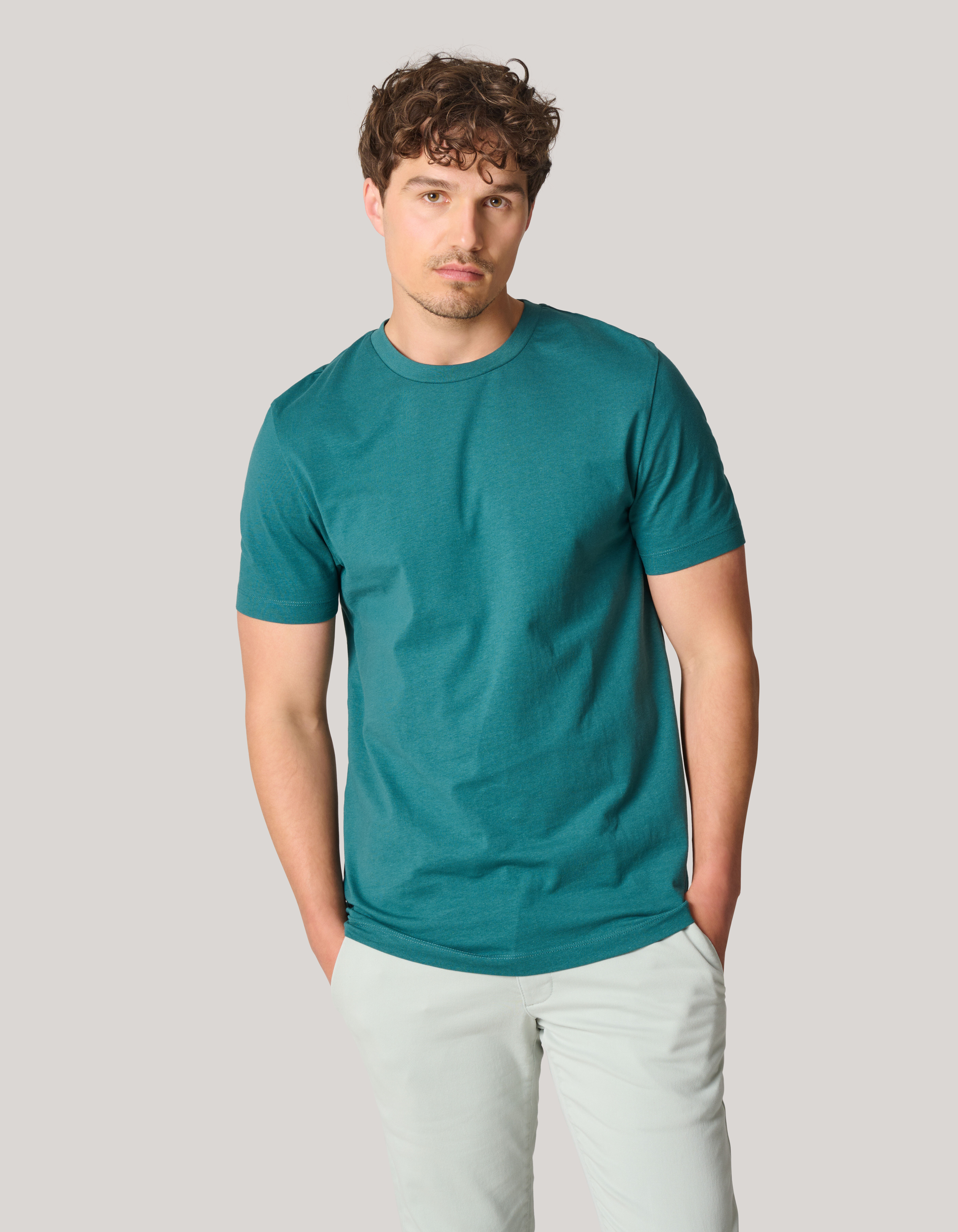 Artwork T-shirt Turquoise SHOEBY MEN