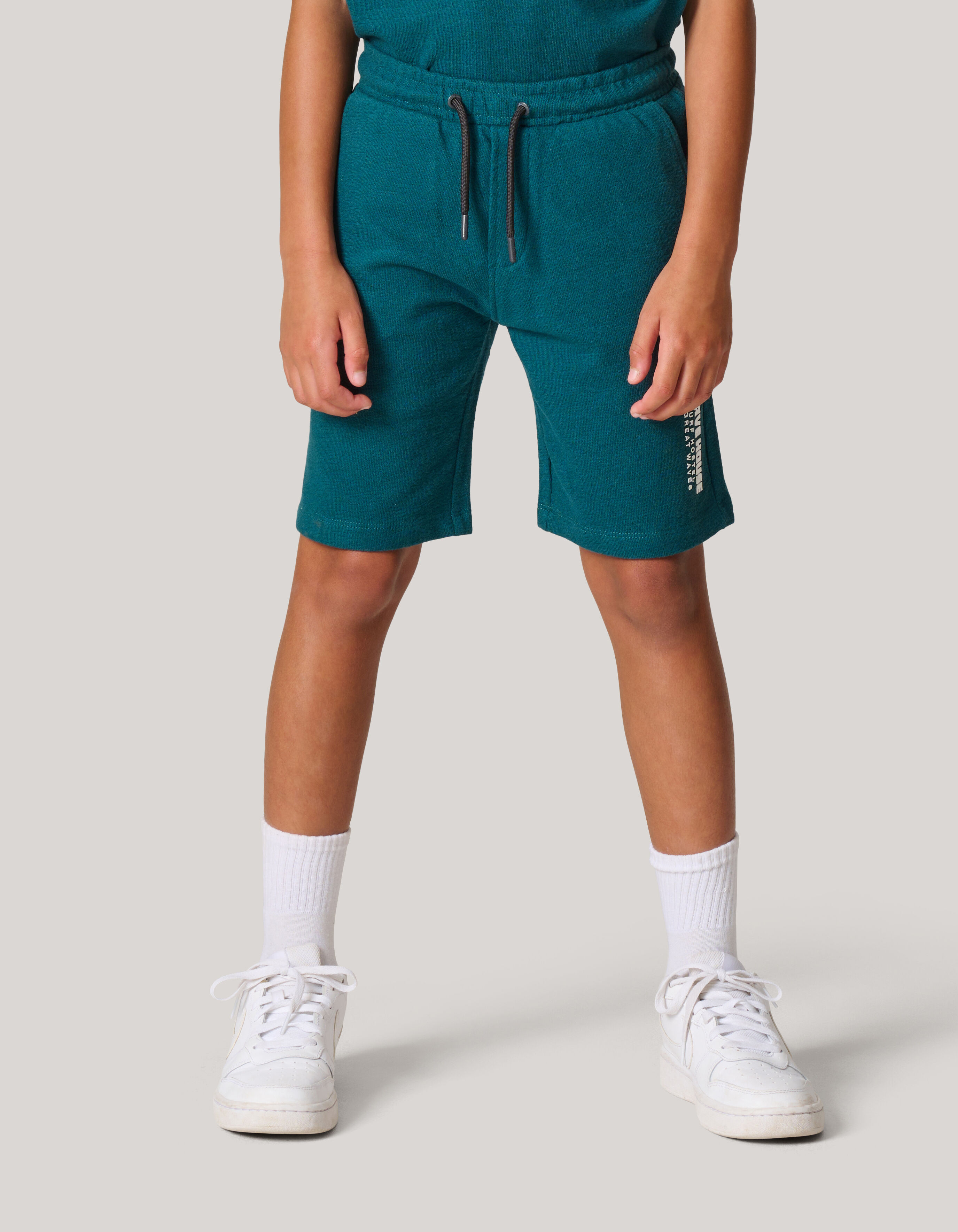 Structuur Short Donkergroen SHOEBY BOYS