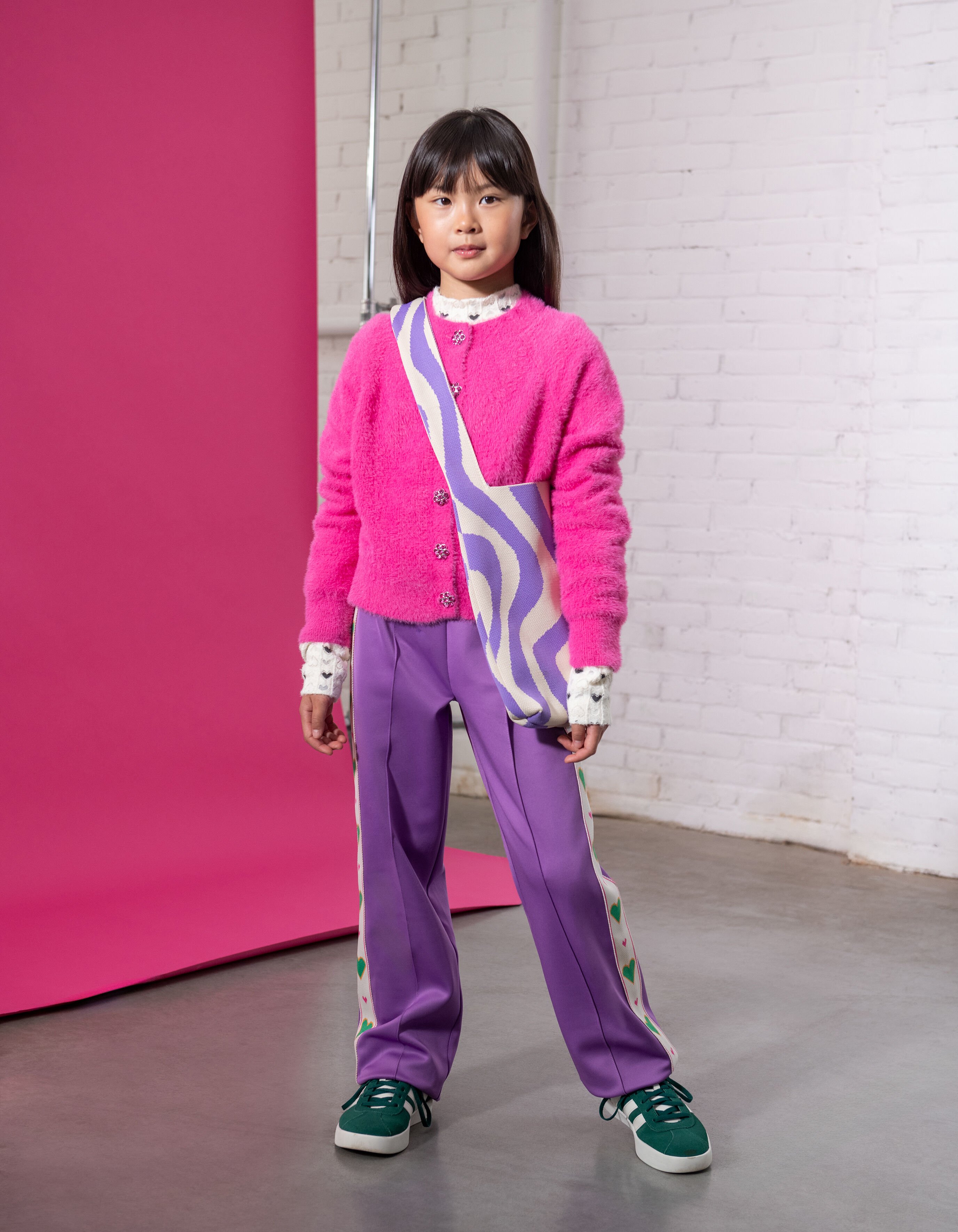 Sporty Tape Broek Paars By Lizzy SHOEBY GIRLS