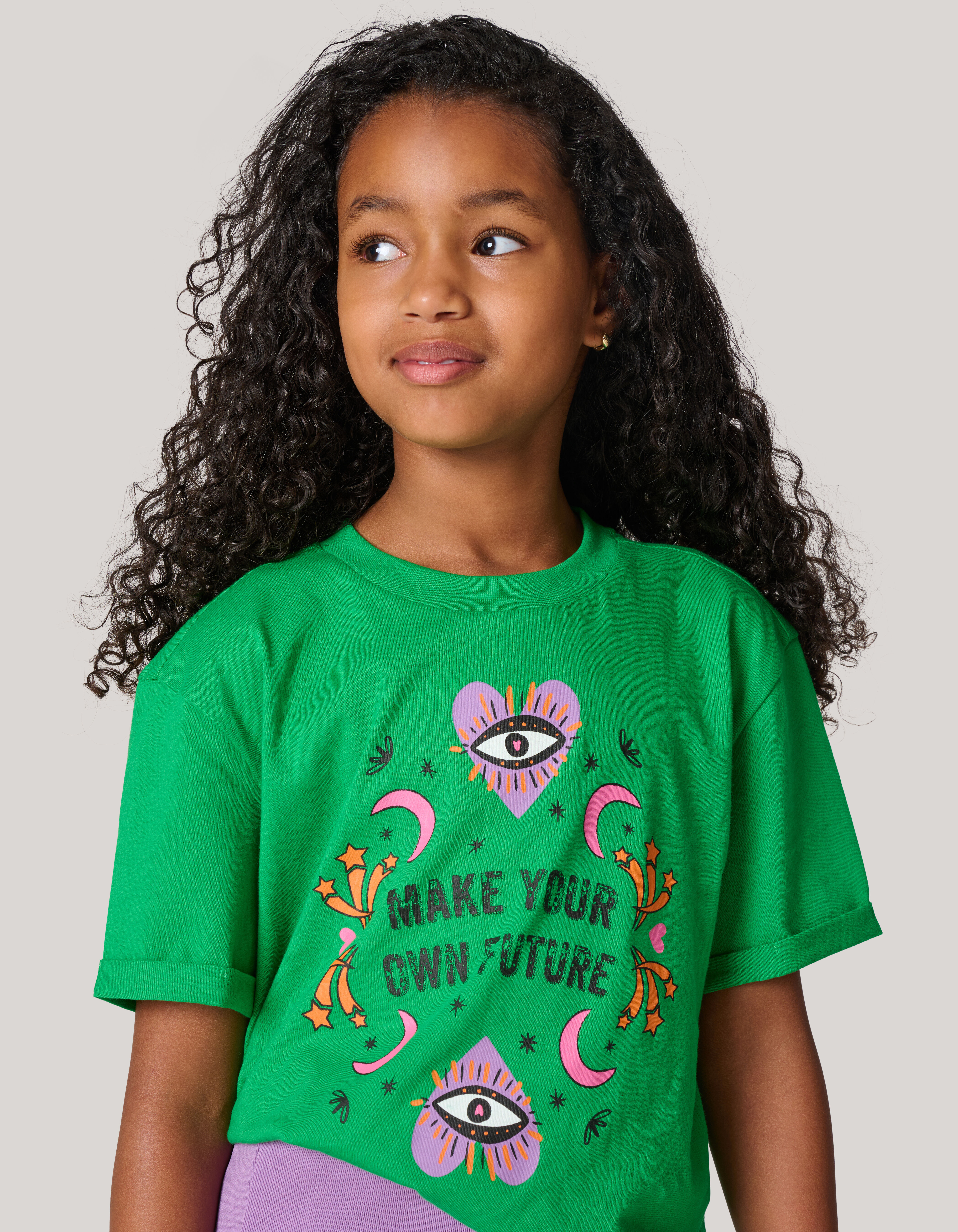 Artwork T-shirt Groen SHOEBY GIRLS