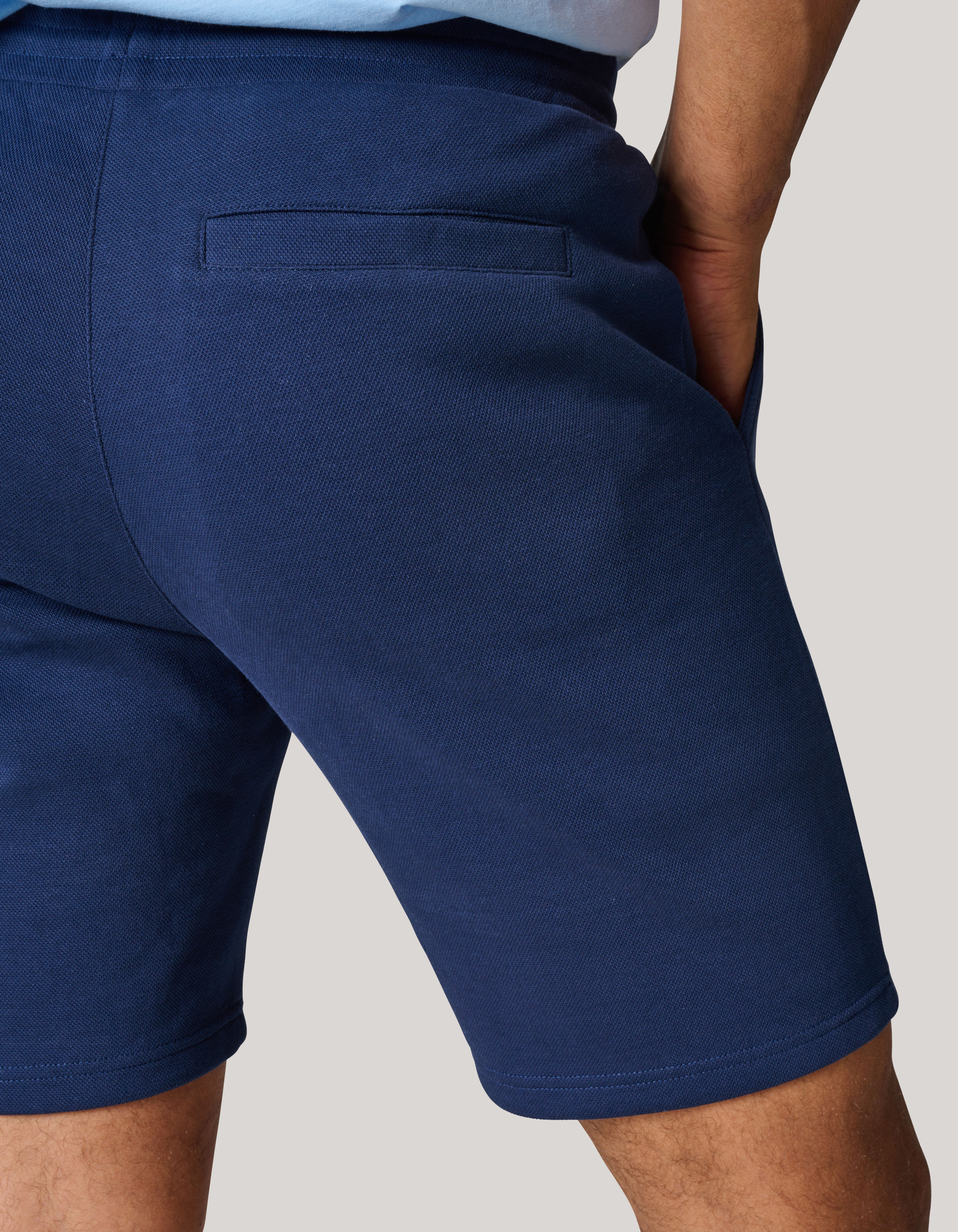 Pique Short Donkerblauw SHOEBY MEN