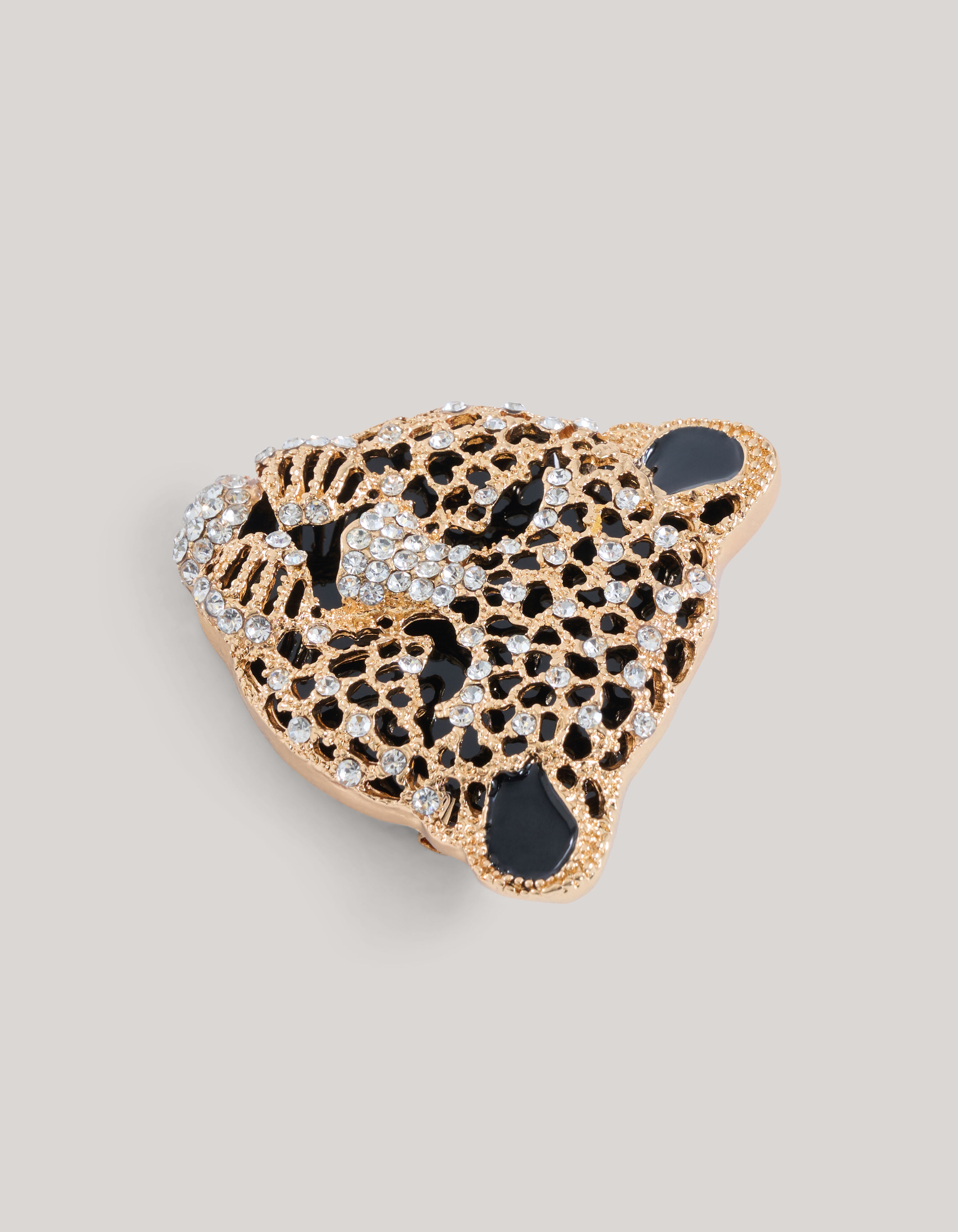 Leopard Broche Goud SHOEBY ACCESSOIRES