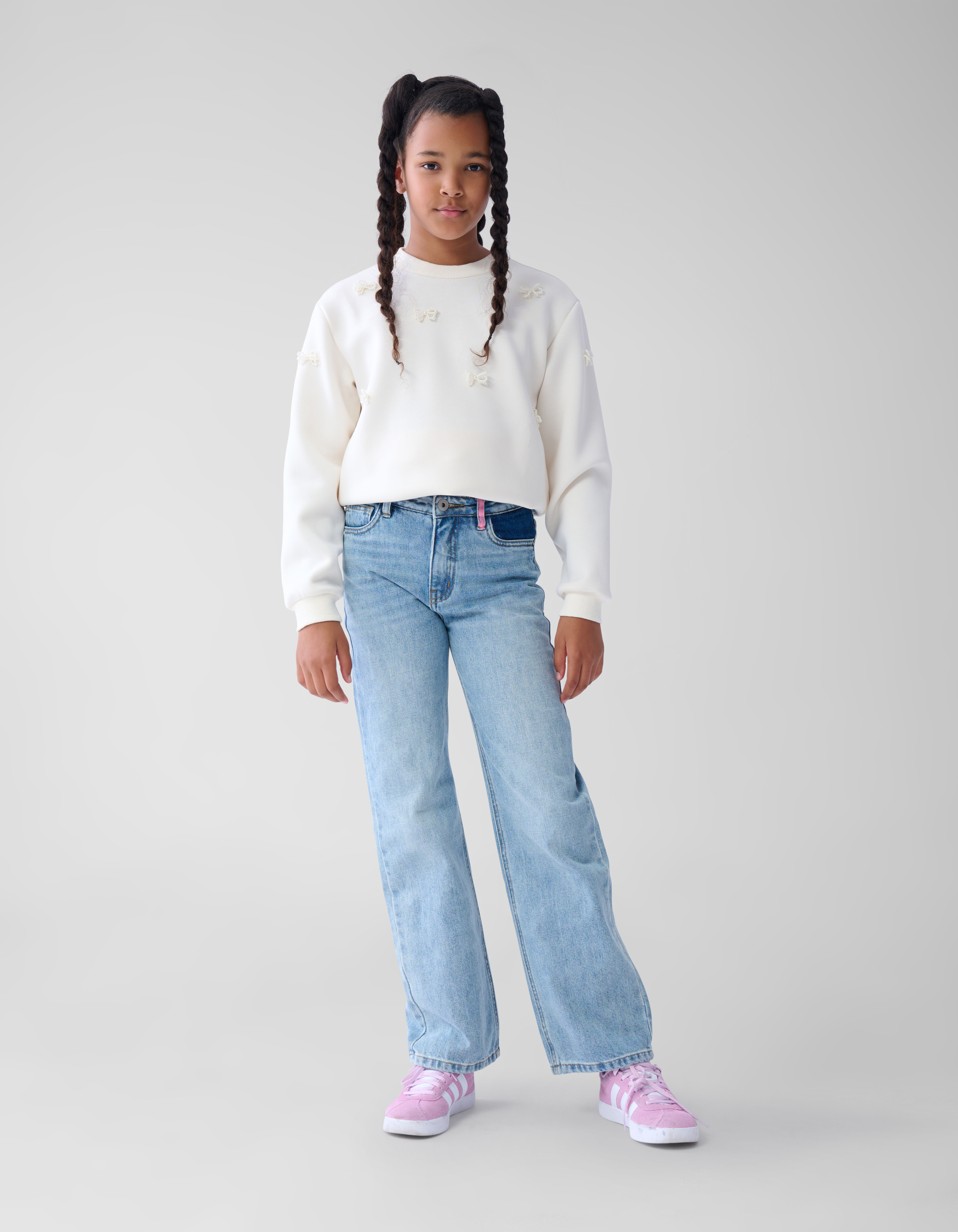 Straight Fit Jeans Bleached SHOEBY GIRLS