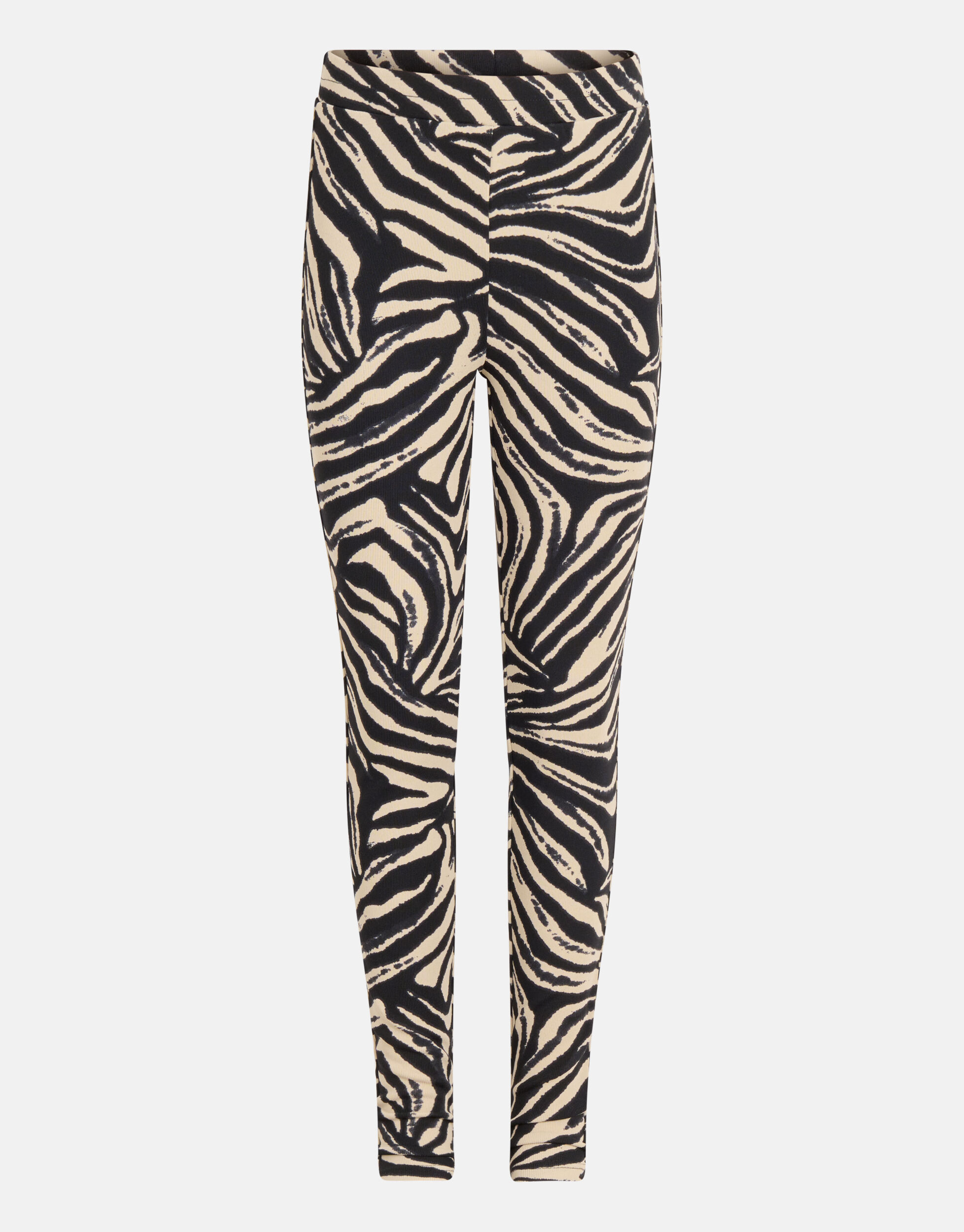 Zebra Print Legging Zwart SHOEBY GIRLS