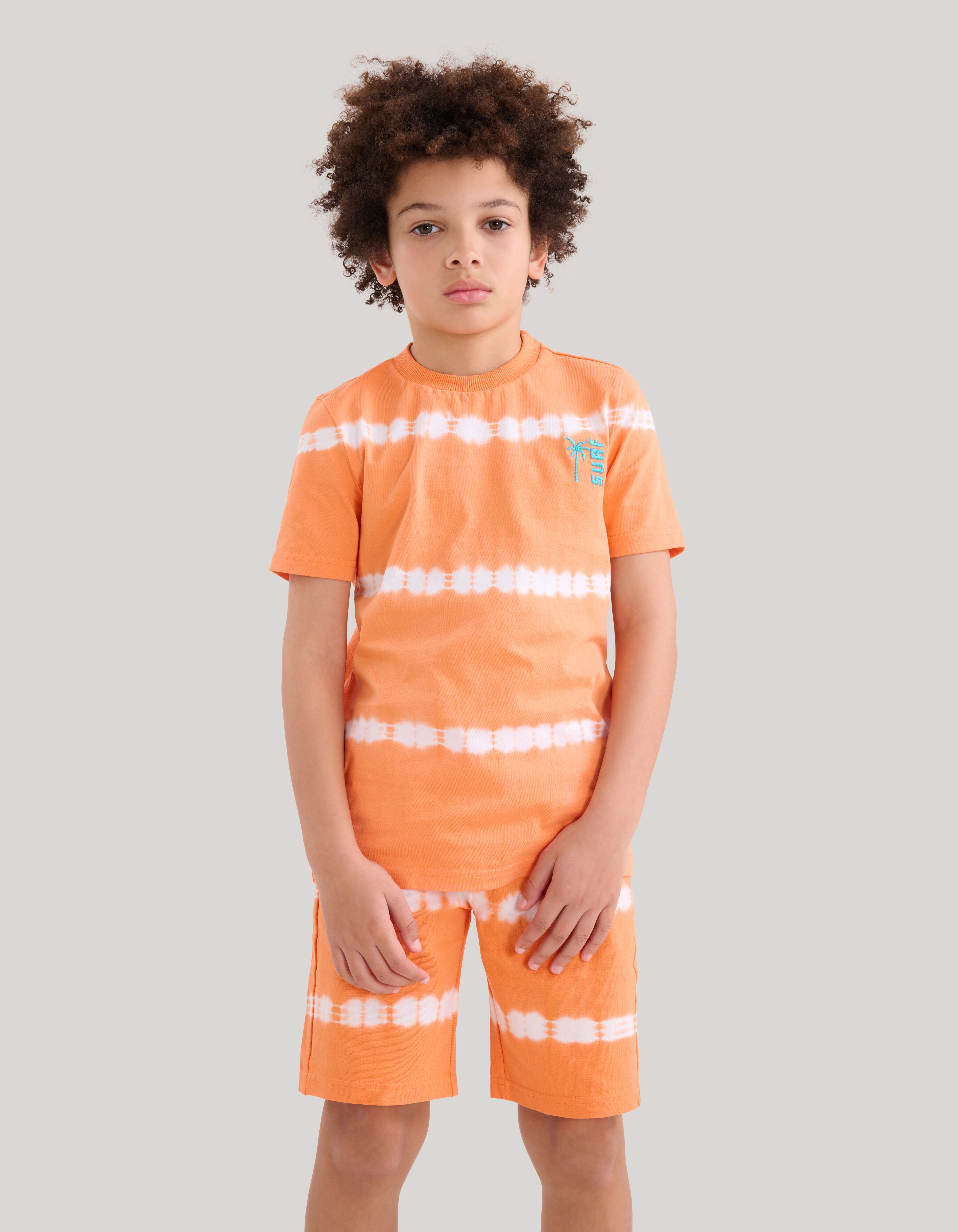 Tie Dye Short Oranje SHOEBY BOYS