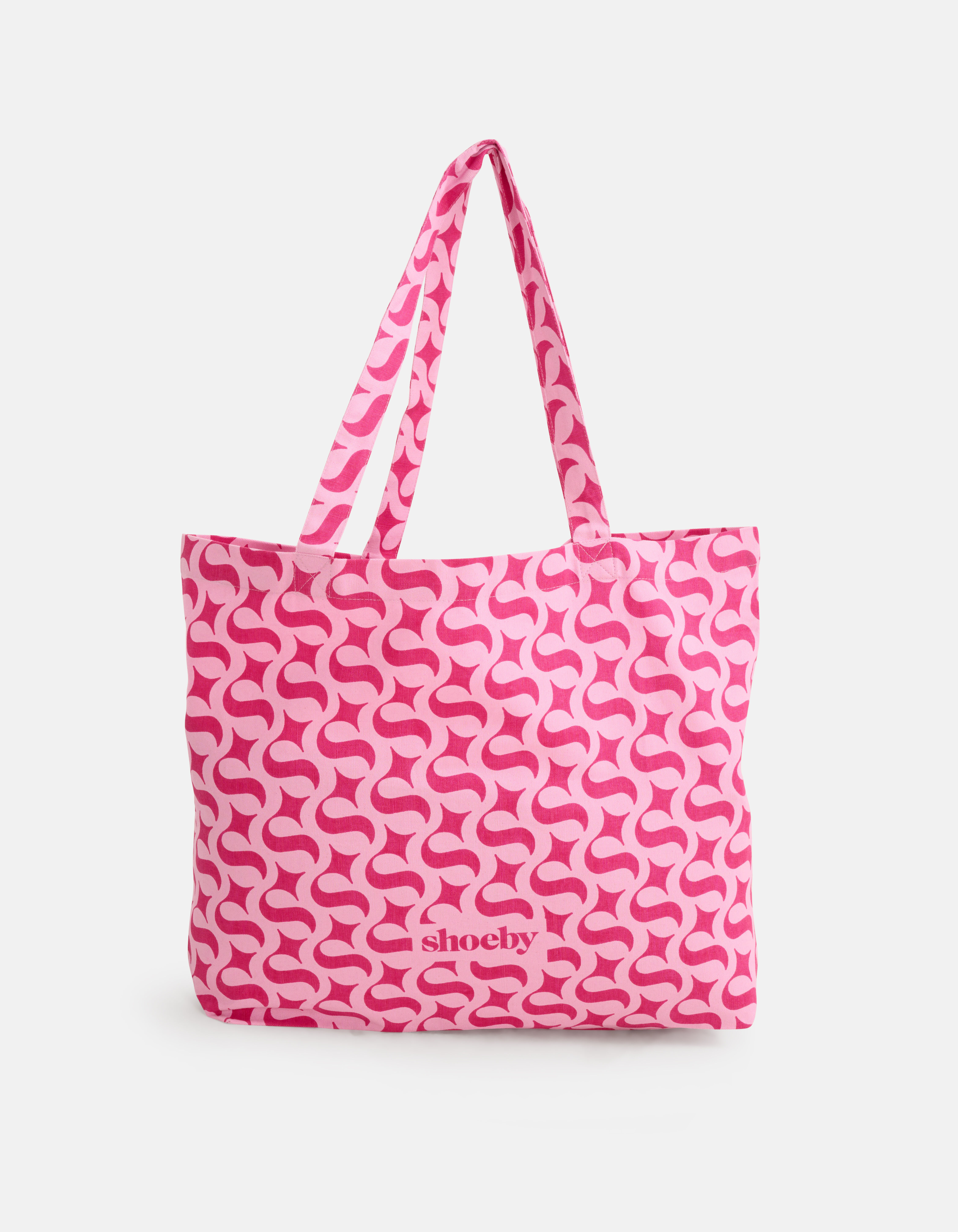 Shoeby Logo Shopper Roze SHOEBY