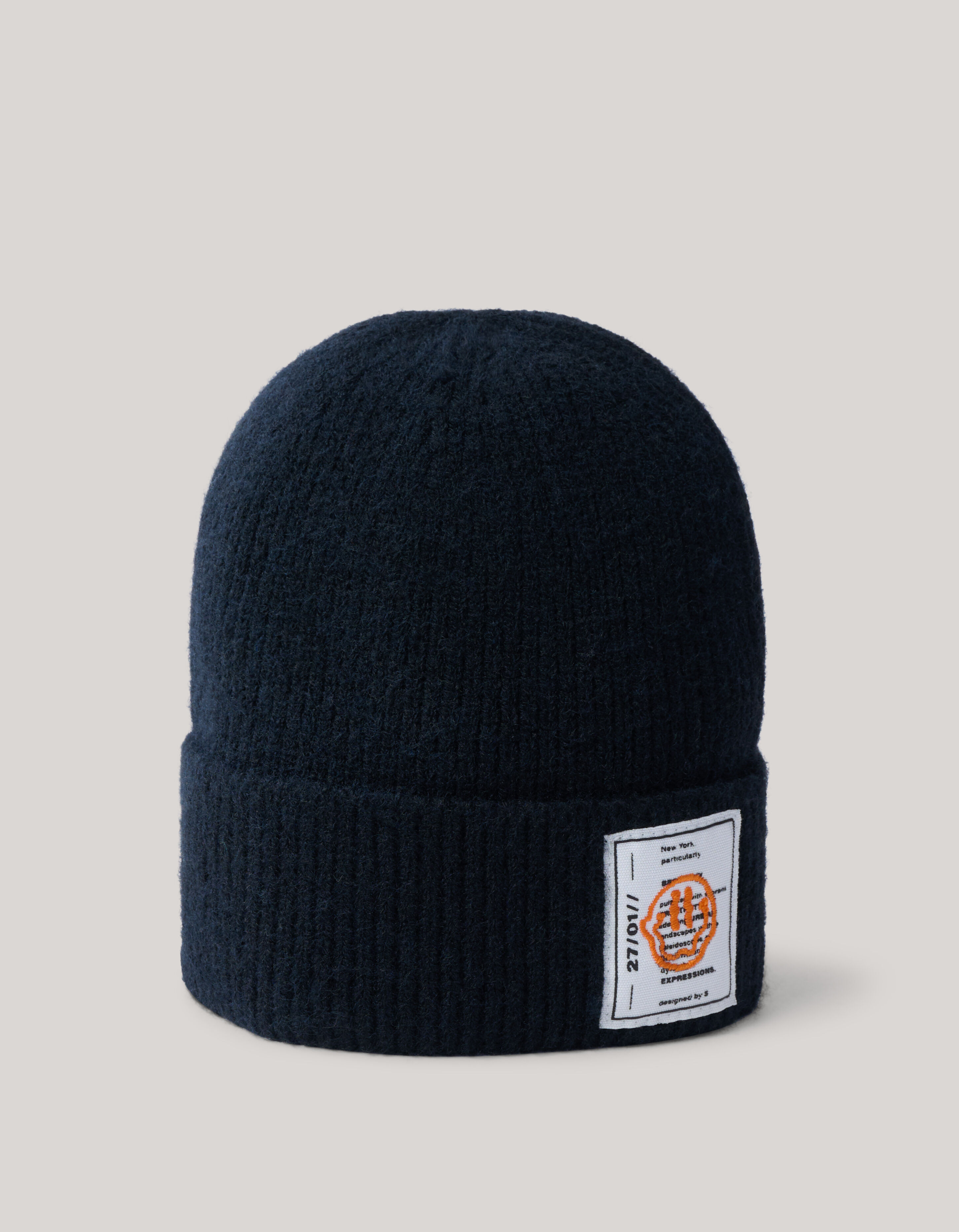 Label Beanie Zwart SHOEBY ACCESSOIRES