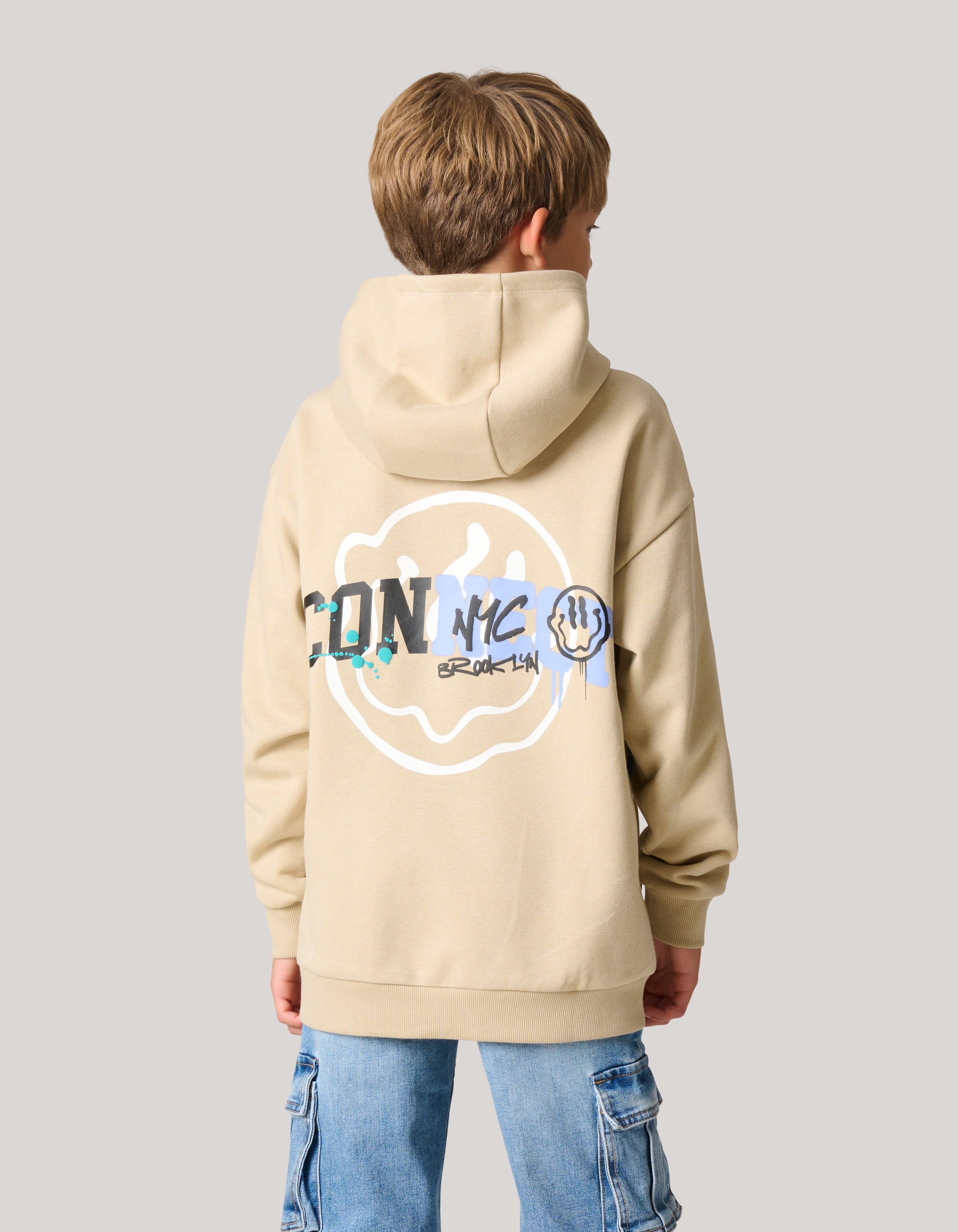 Artwork Hoodie Zand SHOEBY BOYS