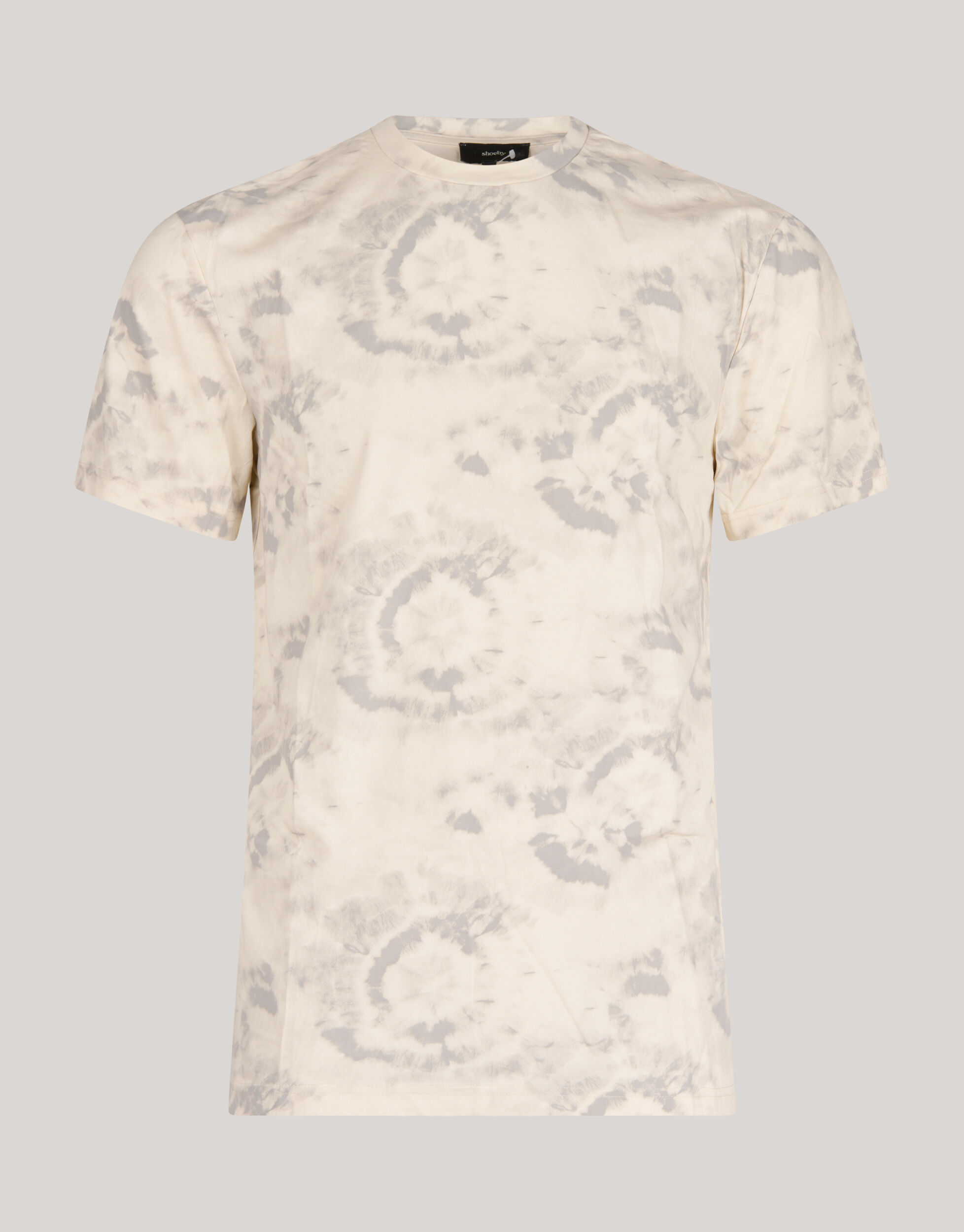 Printed T-shirt Gebroken Wit SHOEBY MEN