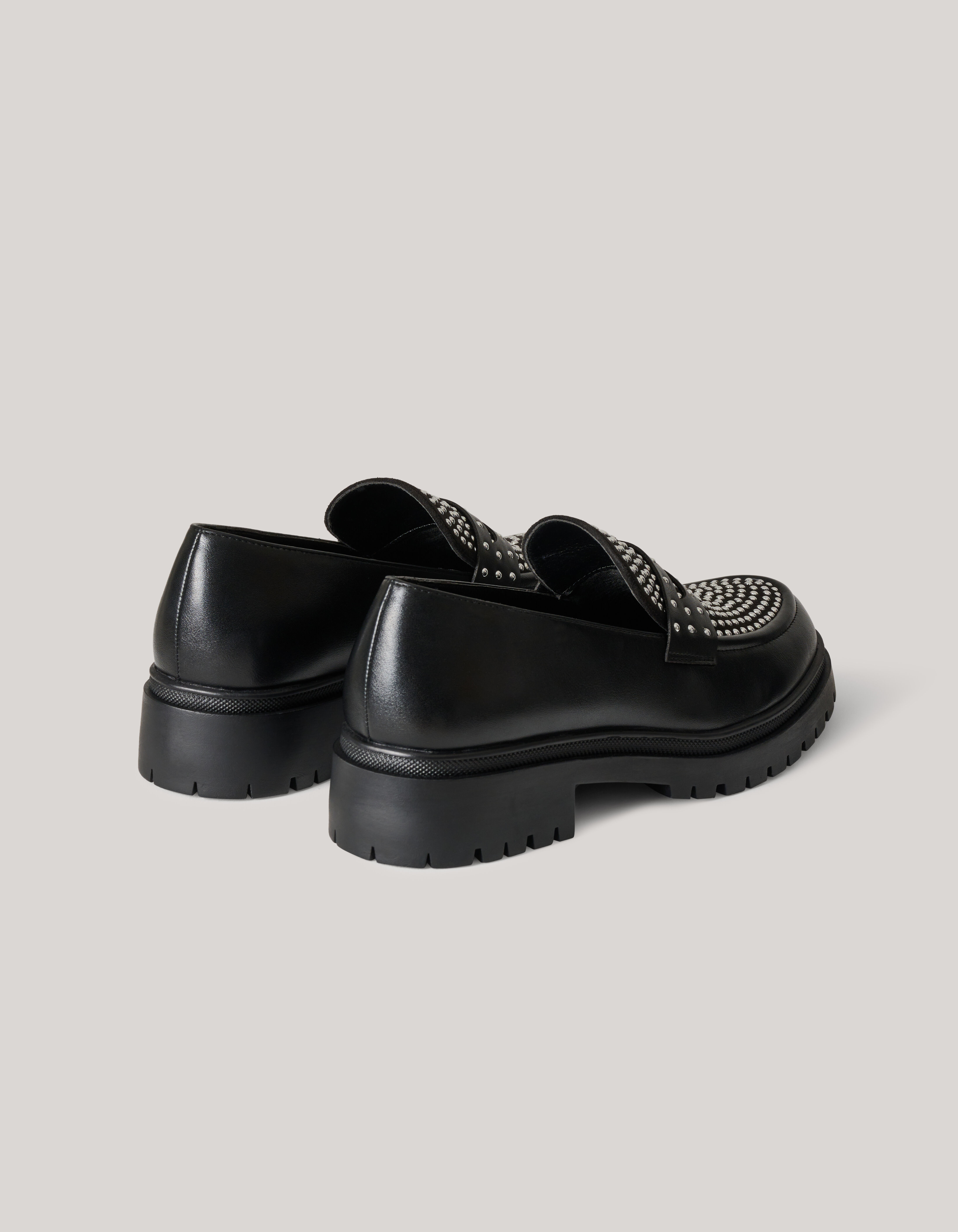 Stud Loafers Zwart SHOEBY SHOES