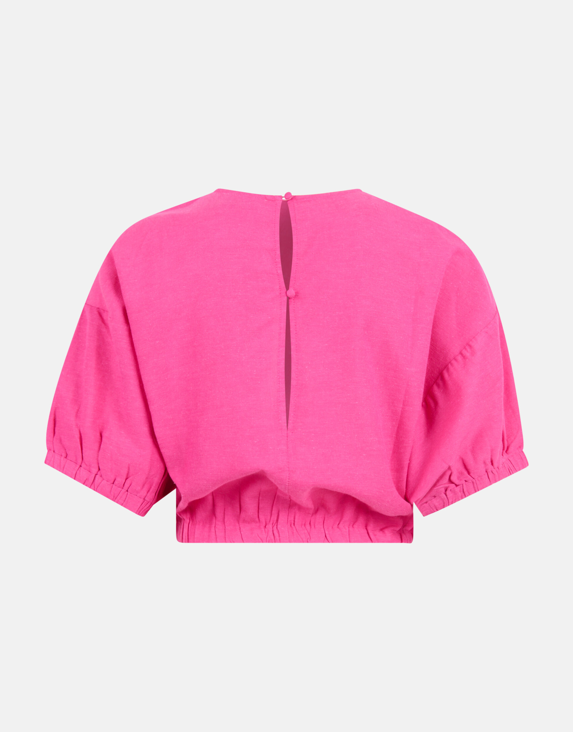 Linnen Cropped Top Roze SHOEBY WOMEN