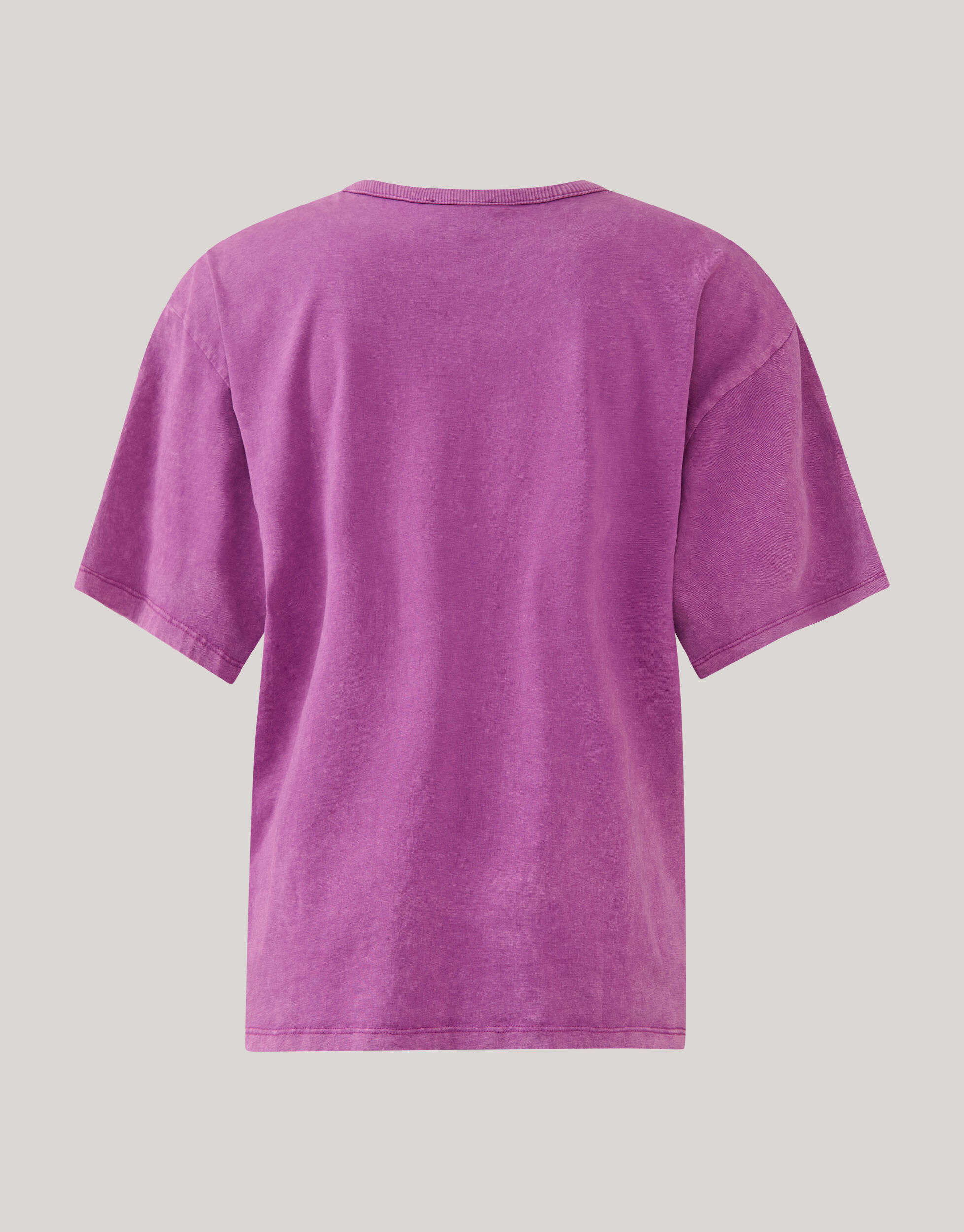 Washed Logo T-shirt Roze SHOEBY WOMEN