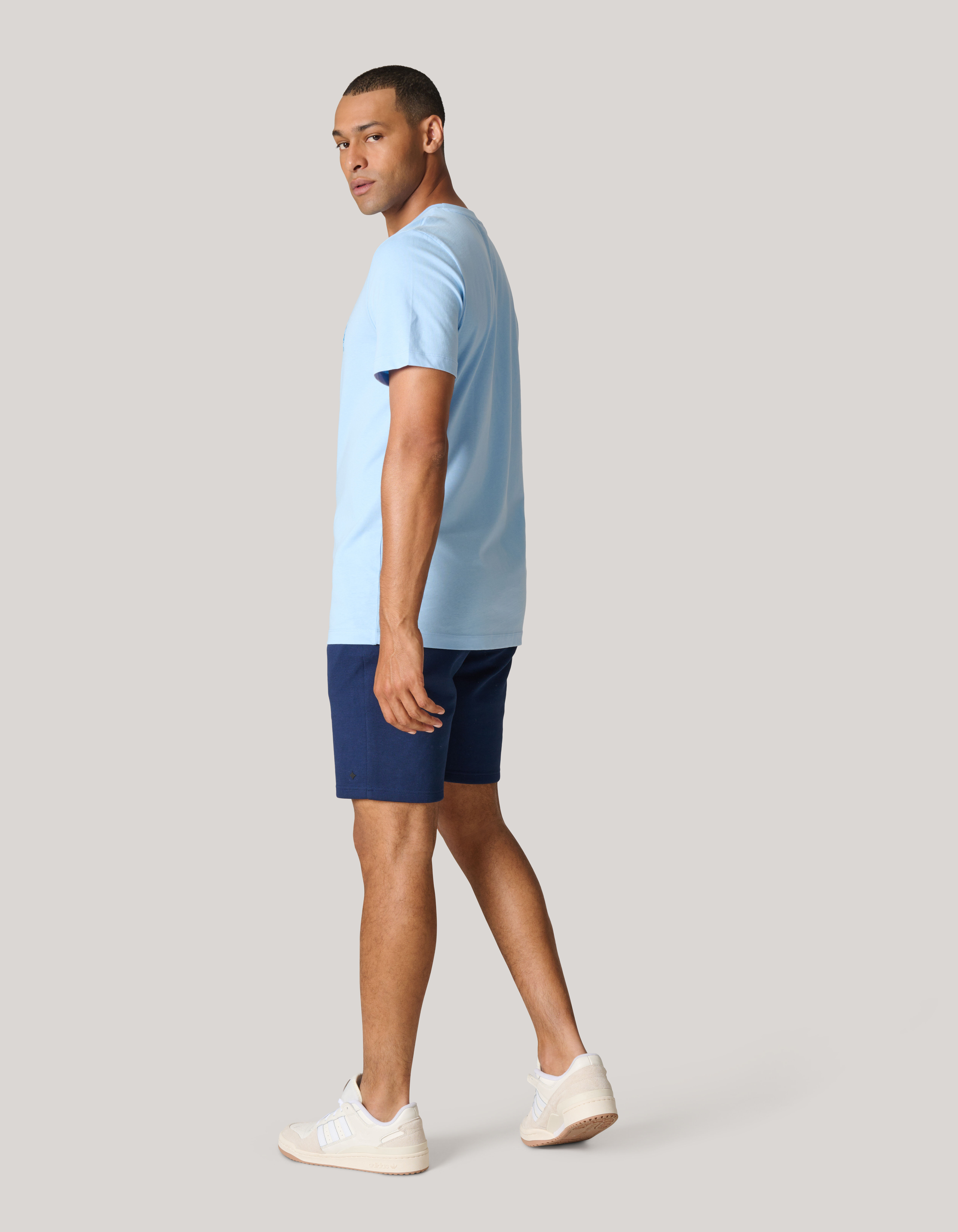 Pique Short Donkerblauw SHOEBY MEN