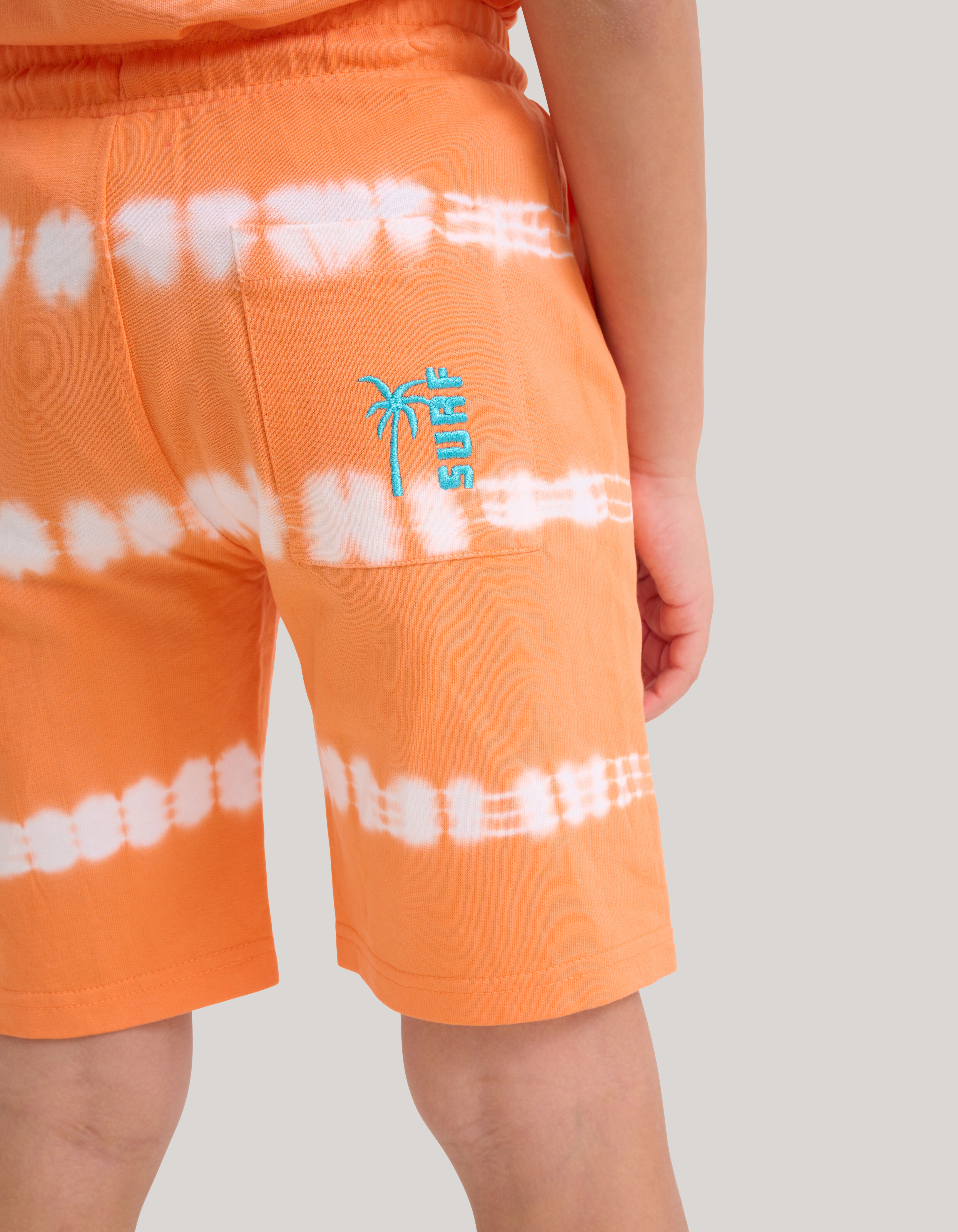 Tie Dye Short Oranje SHOEBY BOYS