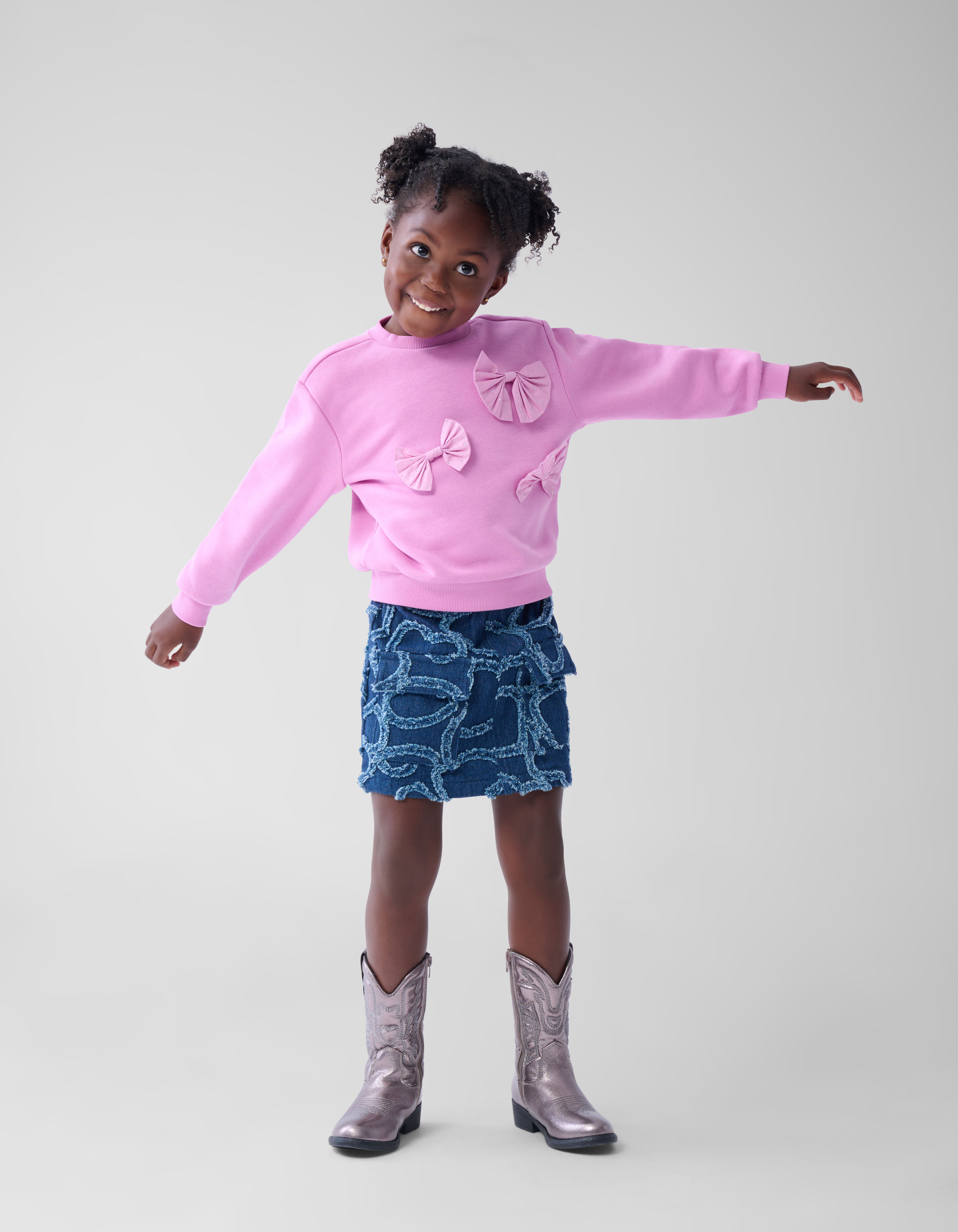 Strik Sweater Roze SHOEBY GIRLS