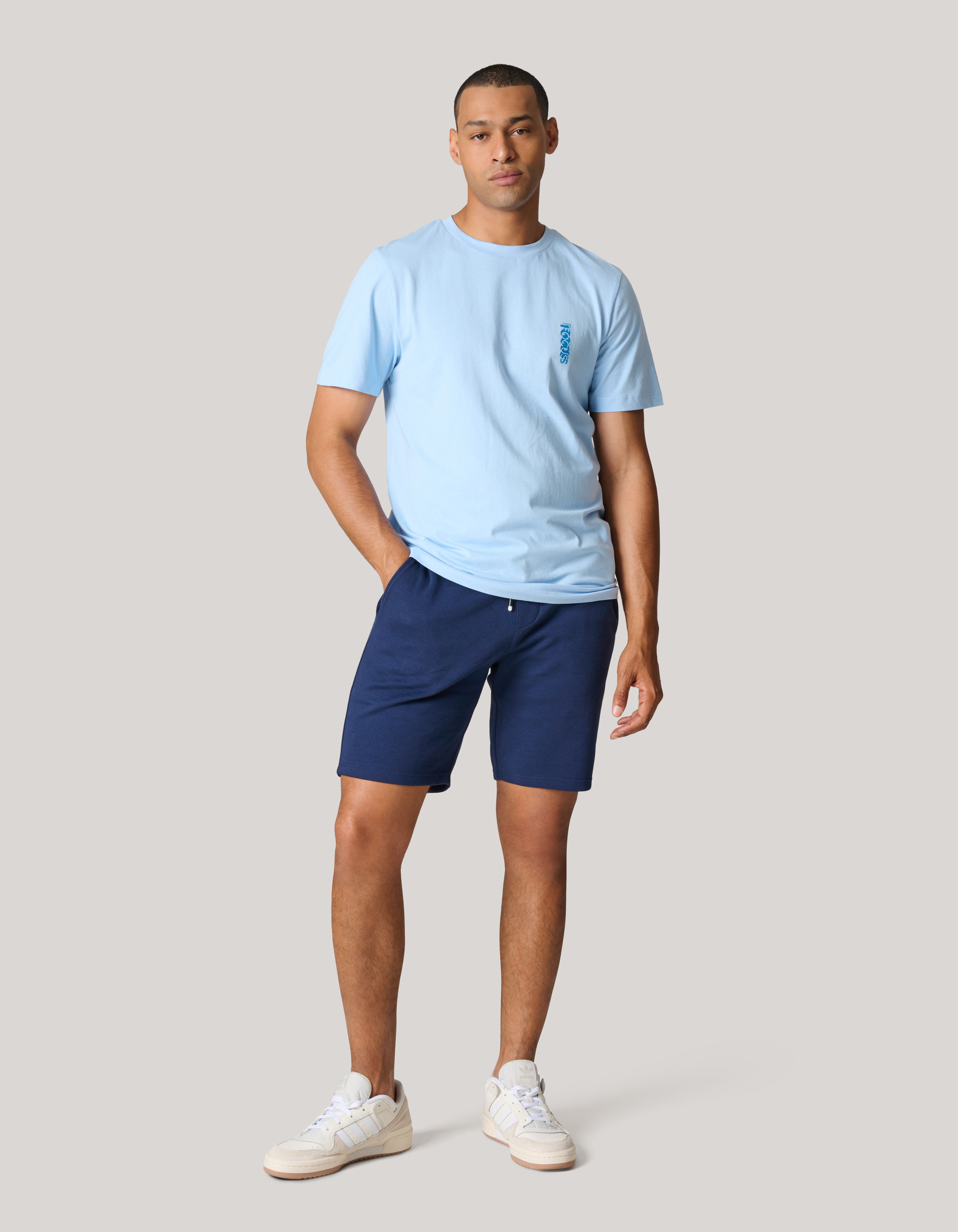 Pique Short Donkerblauw SHOEBY MEN