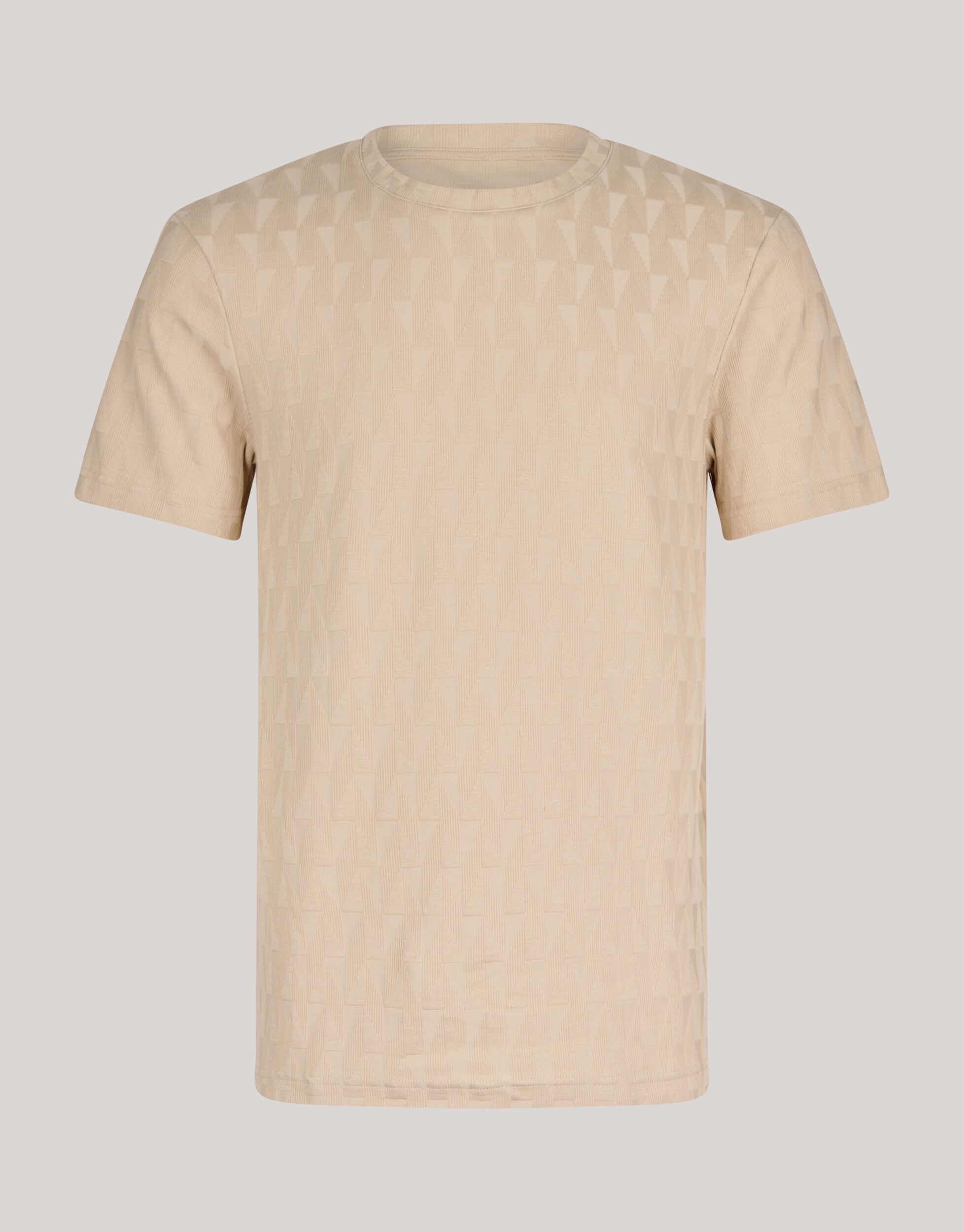 Jacquard T-Shirt Zand SHOEBY MEN