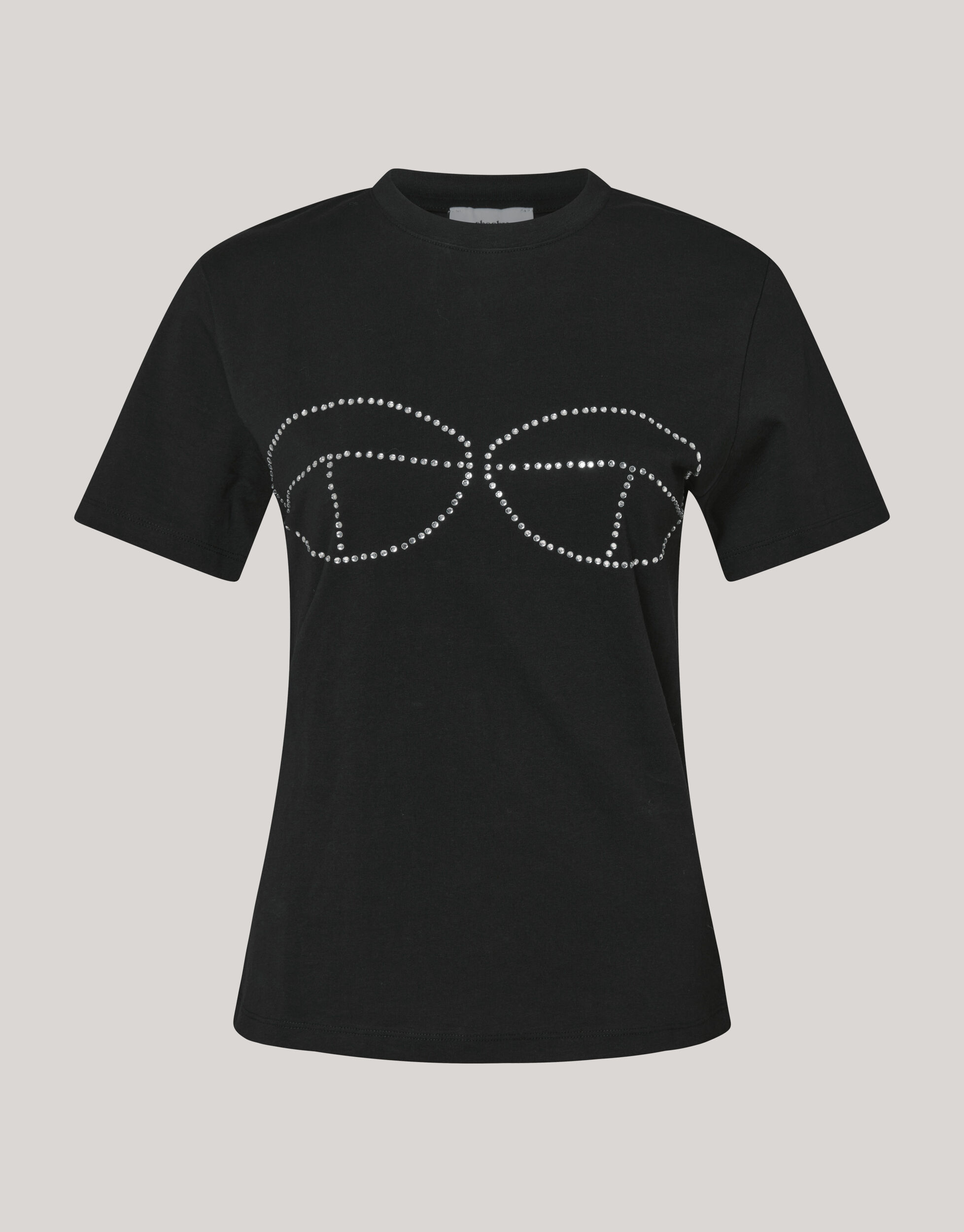 Strass Bra T-shirt Zwart SHOEBY WOMEN