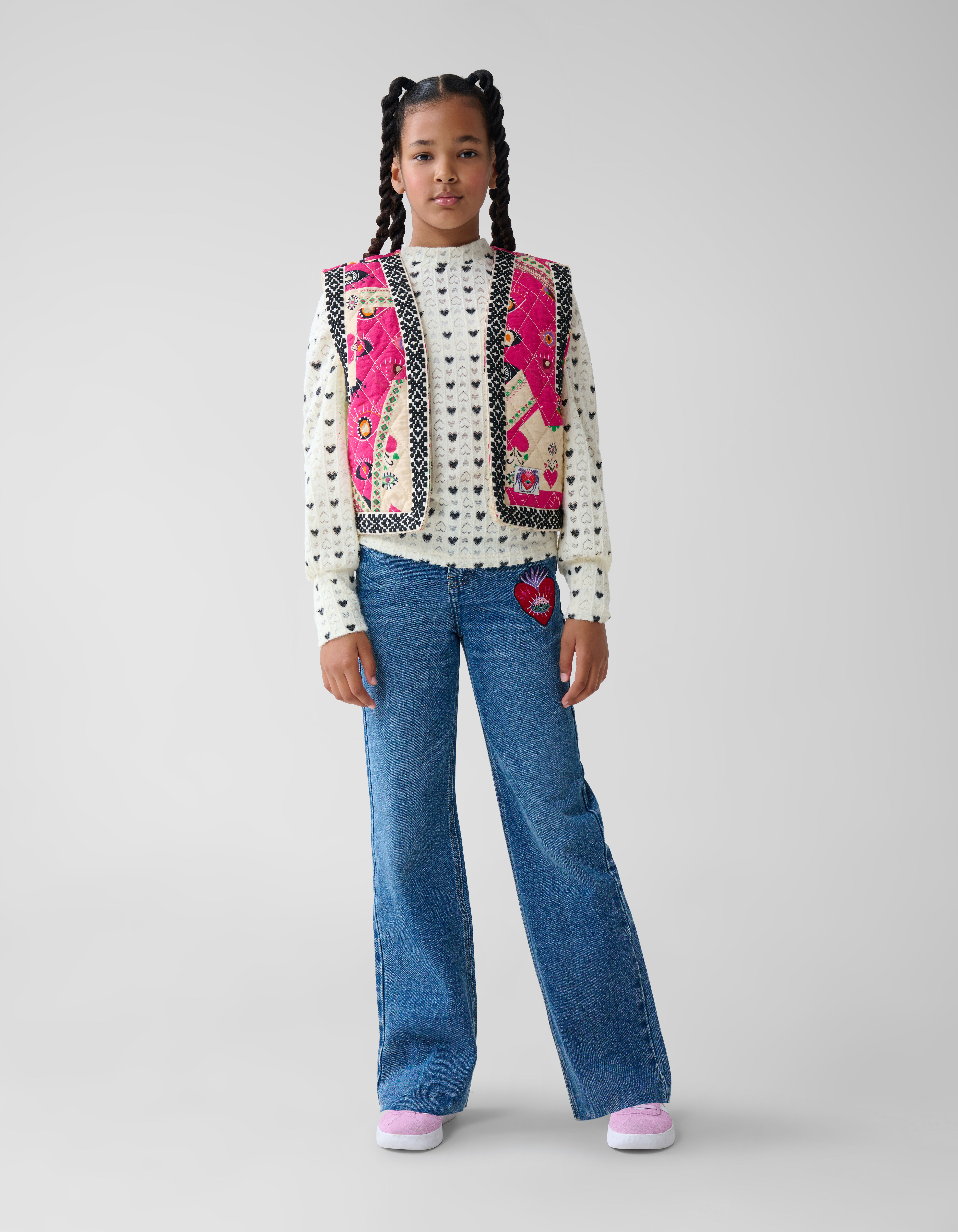 Straight Fit Jeans Mediumstone By Lizzy SHOEBY GIRLS