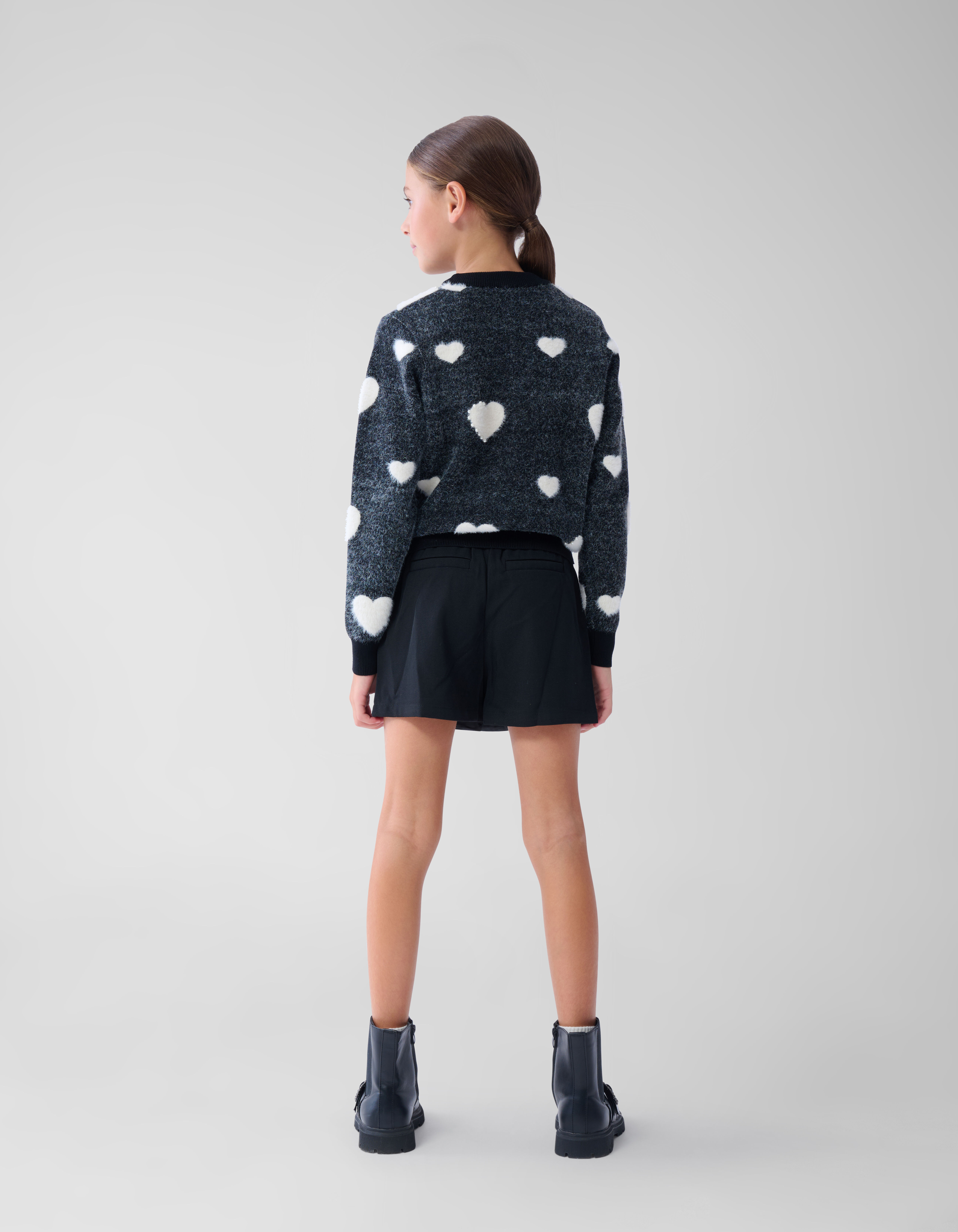 Overslag Skort Zwart SHOEBY GIRLS