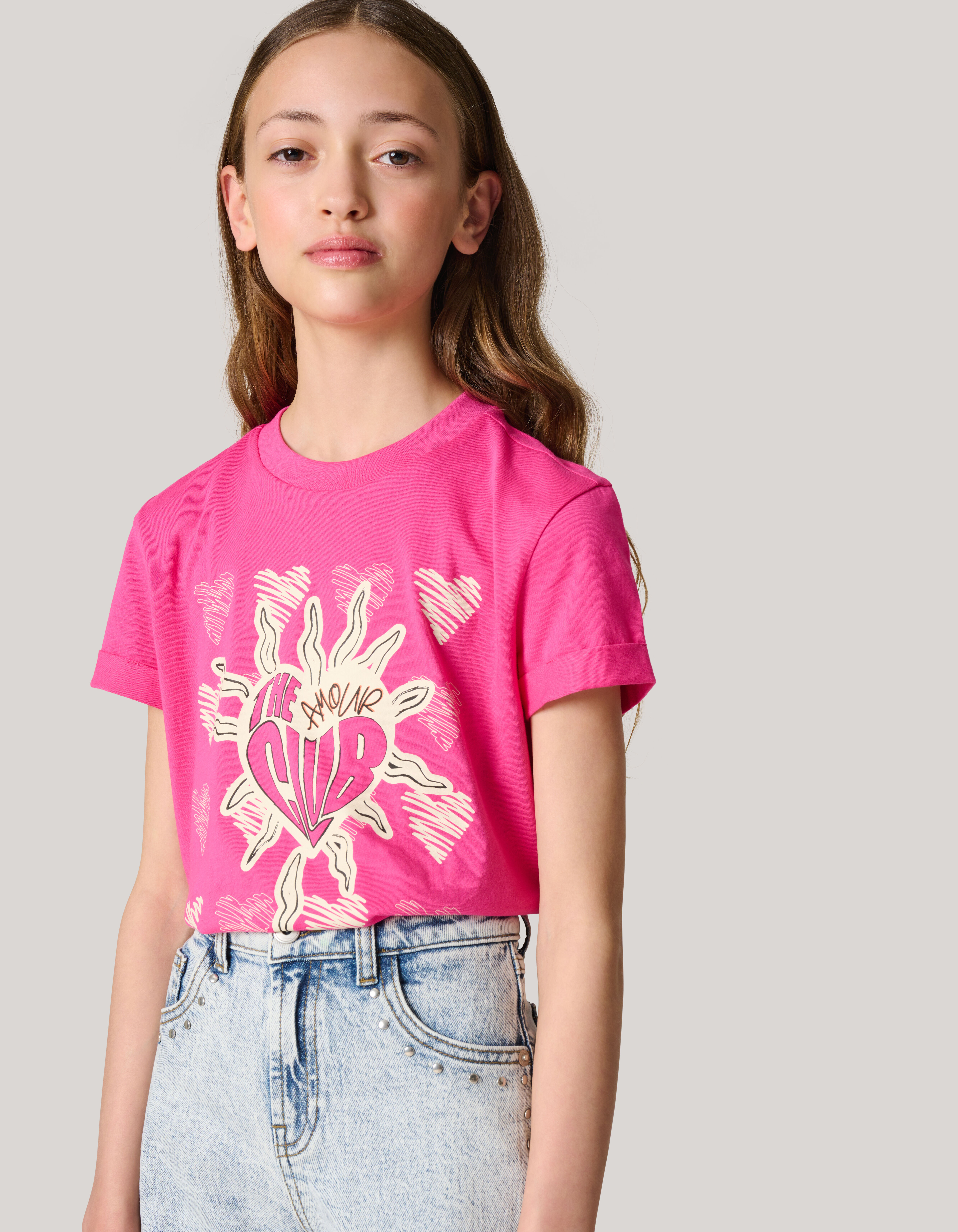 Artwork T-shirt Roze SHOEBY GIRLS