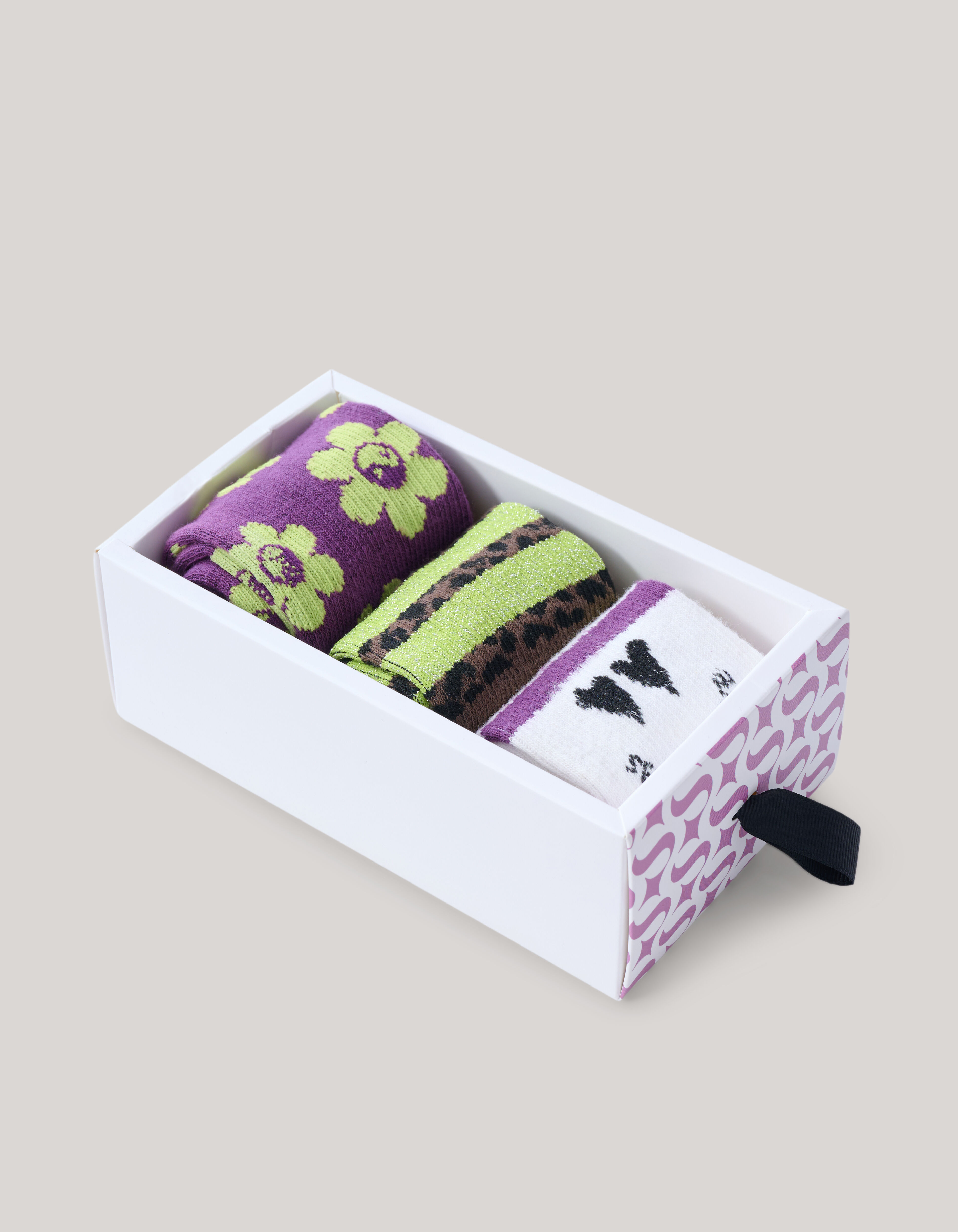 Giftbox Sokken Paars SHOEBY ACCESSOIRES