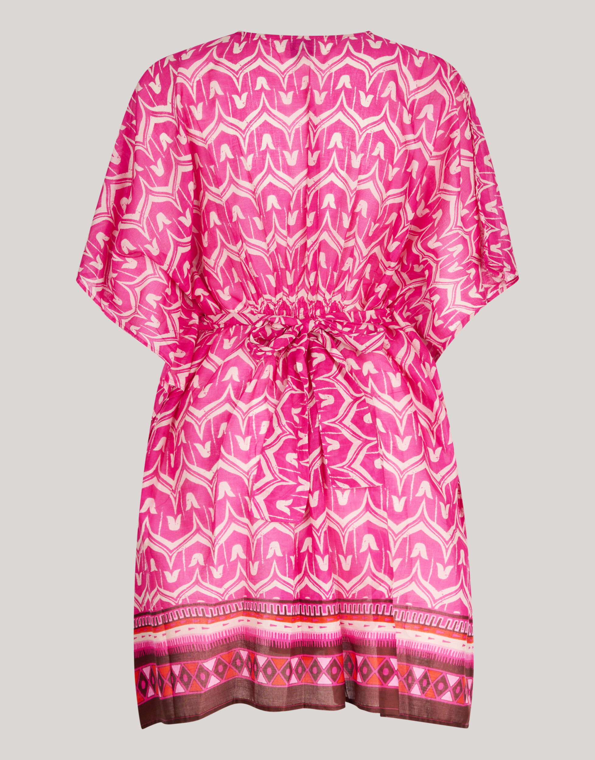 Printed Strand Kaftan Roze SHOEBY WOMEN