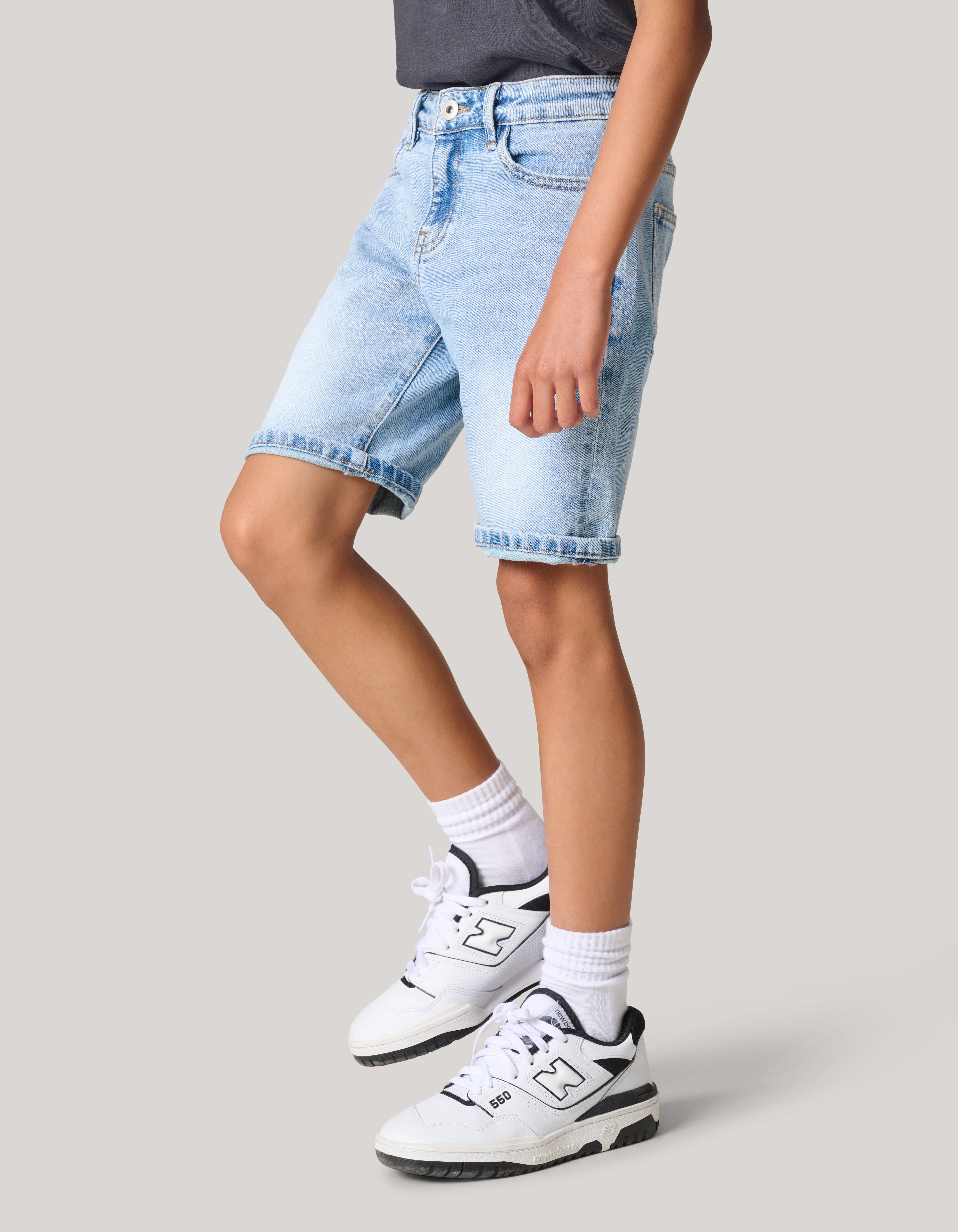 Denim Short Lichtblauw SHOEBY BOYS