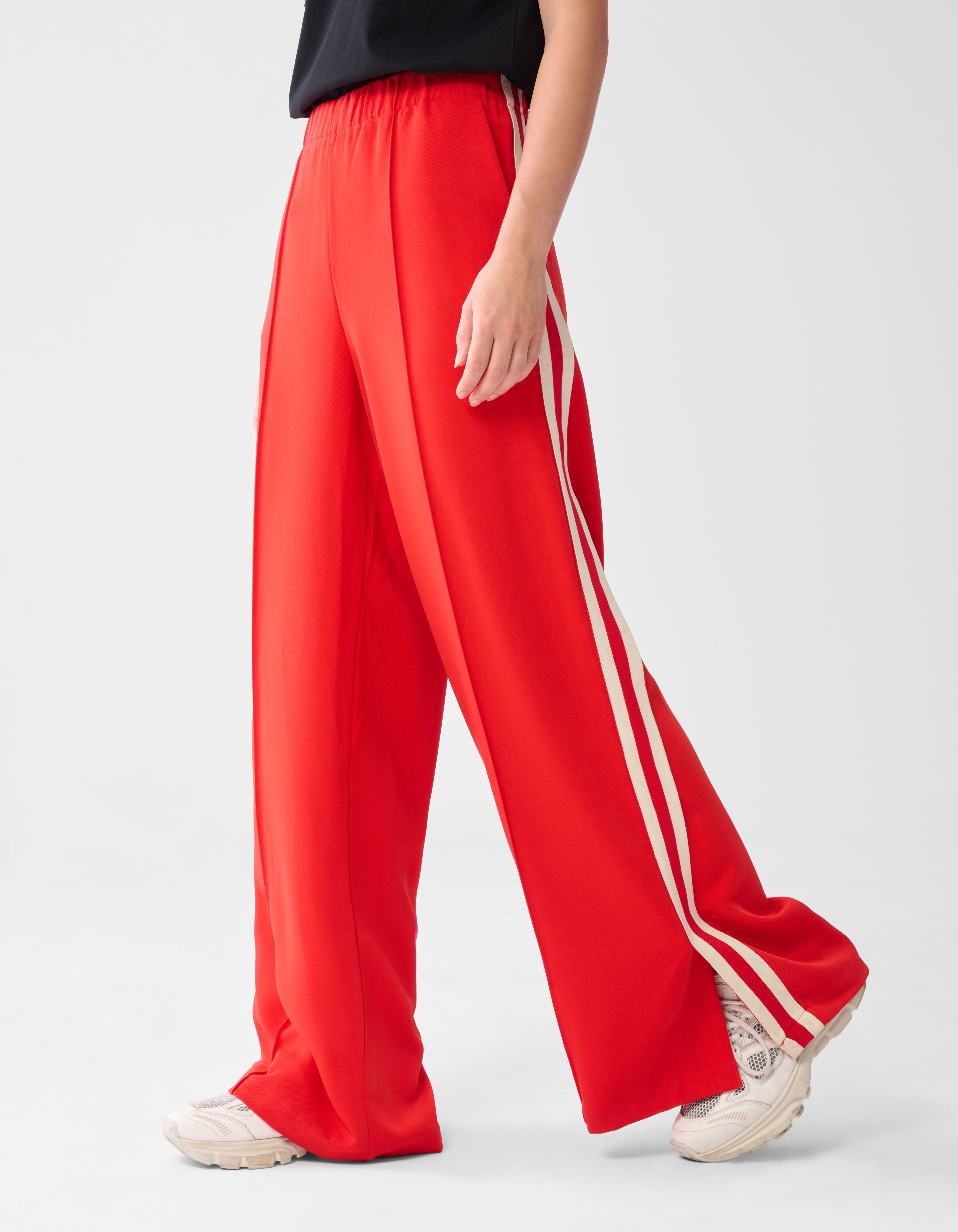 Side Stripe Broek Rood SHOEBY WOMEN