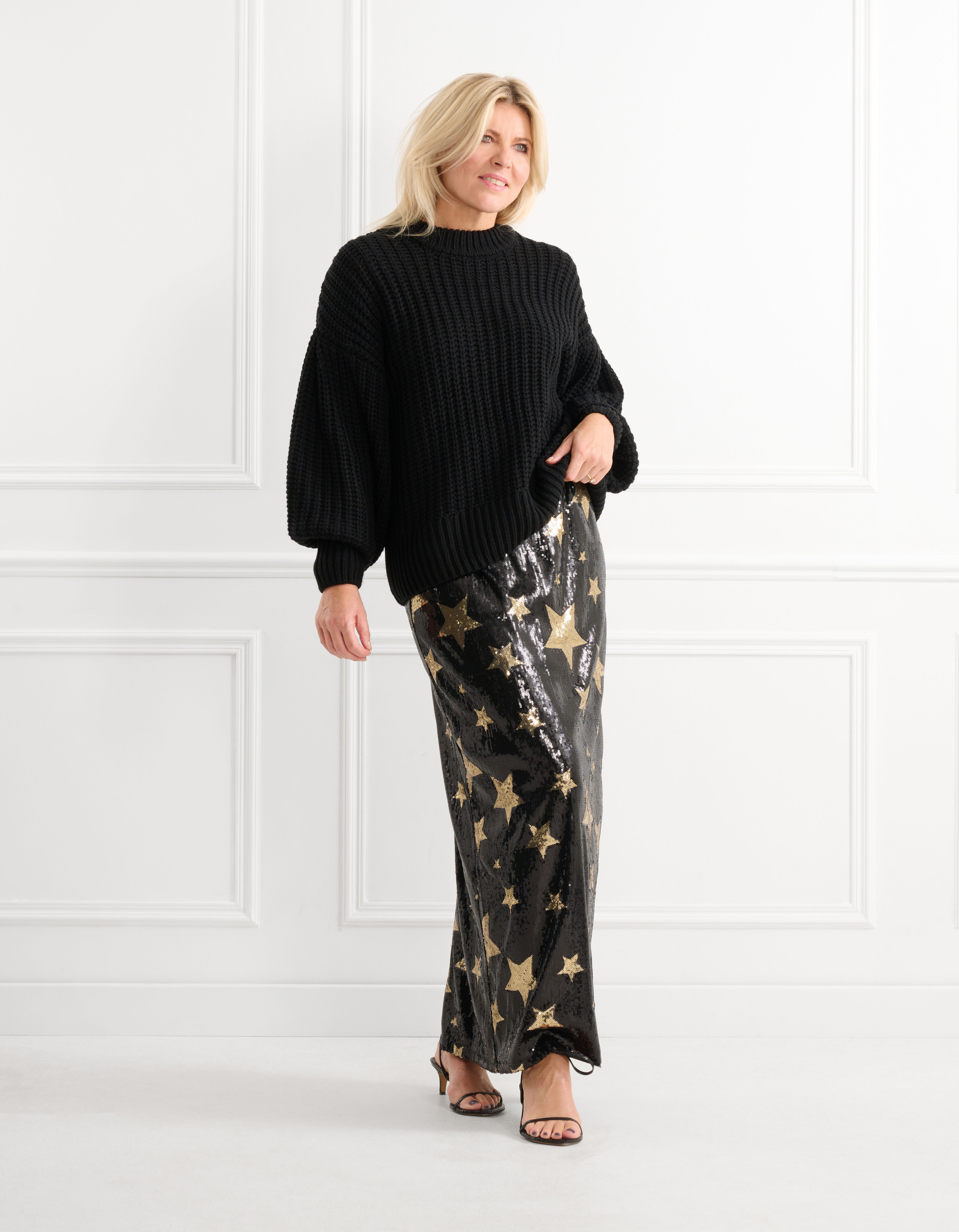 Pailletten Rok Zwart By Lonneke SHOEBY WOMEN