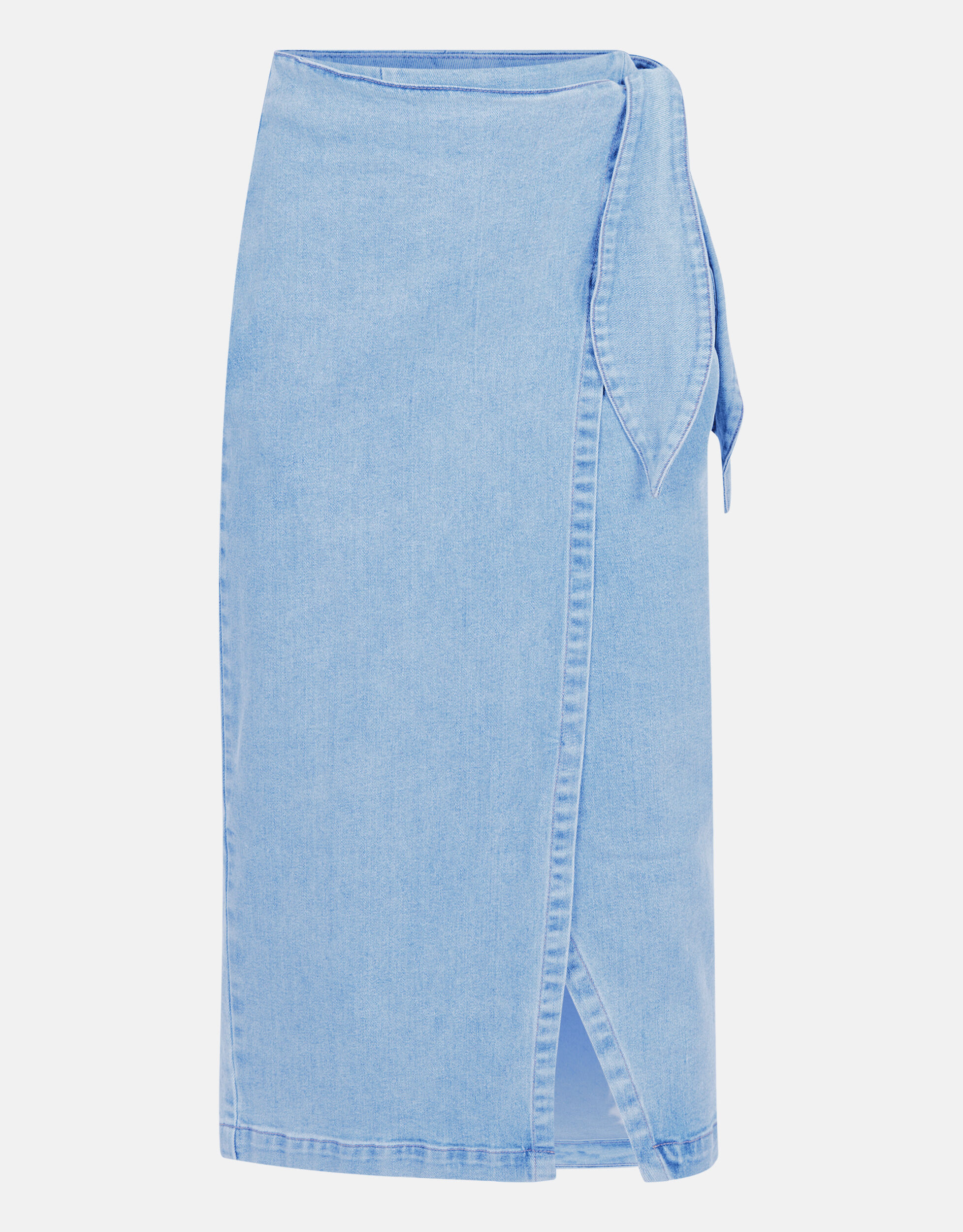 Denim Midi Rok Blauw SHOEBY WOMEN