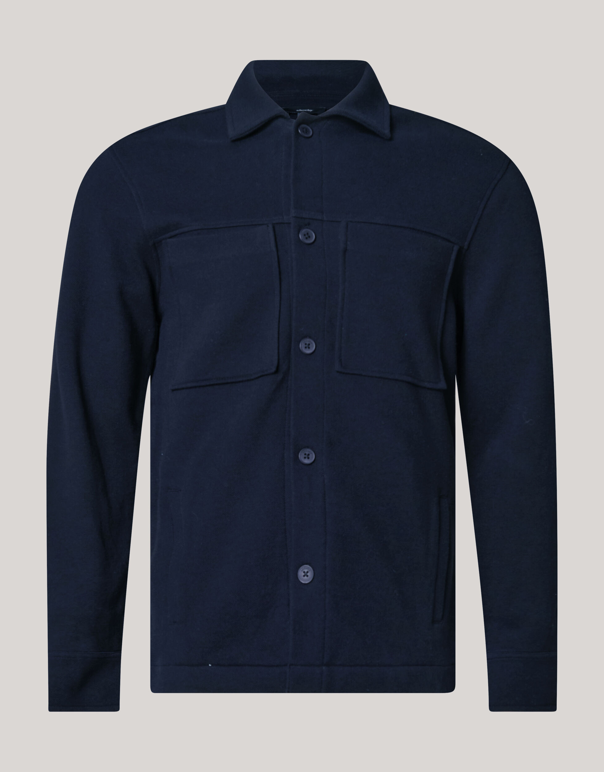 Pique Overshirt Zwart SHOEBY MEN