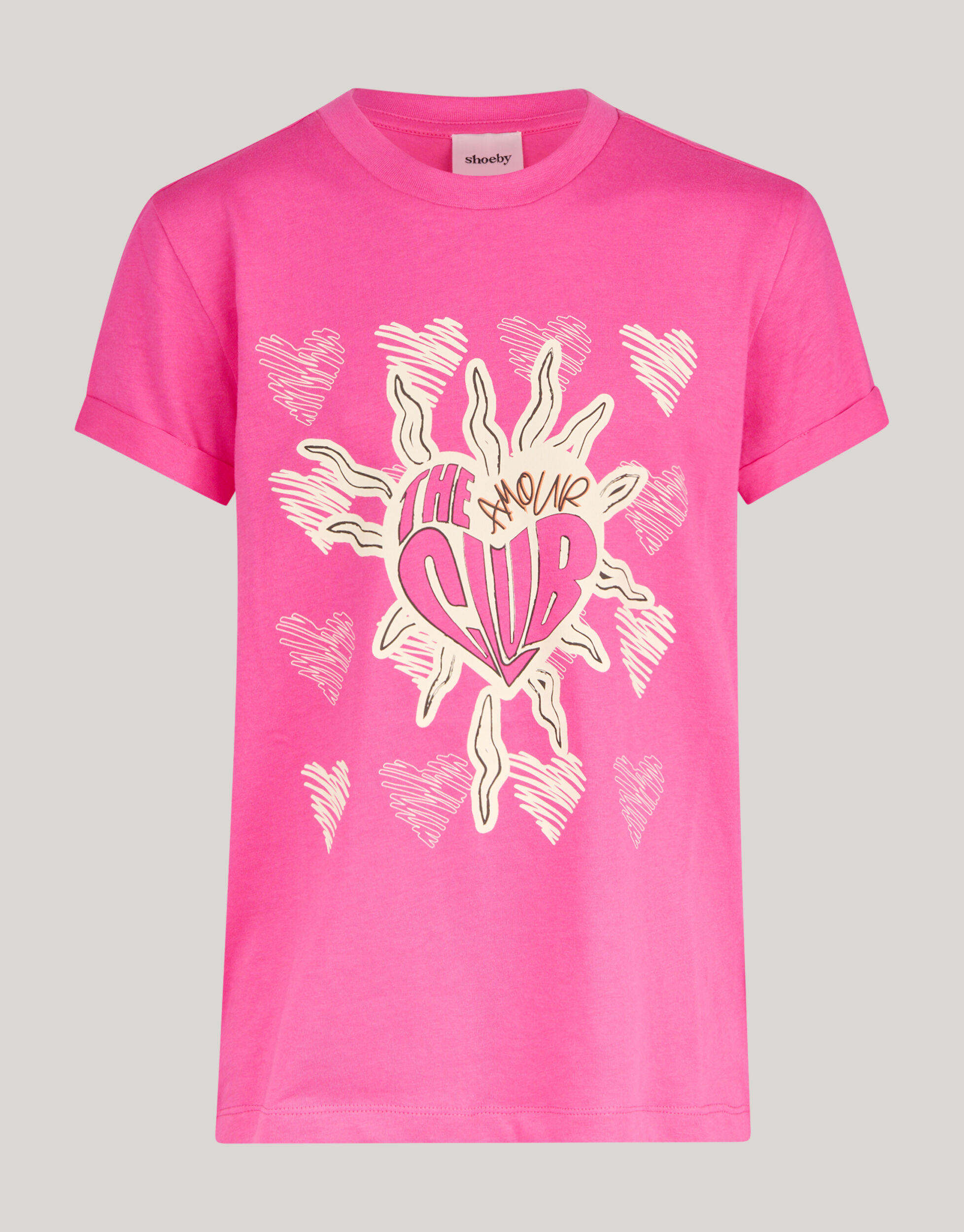 Artwork T-shirt Roze SHOEBY GIRLS