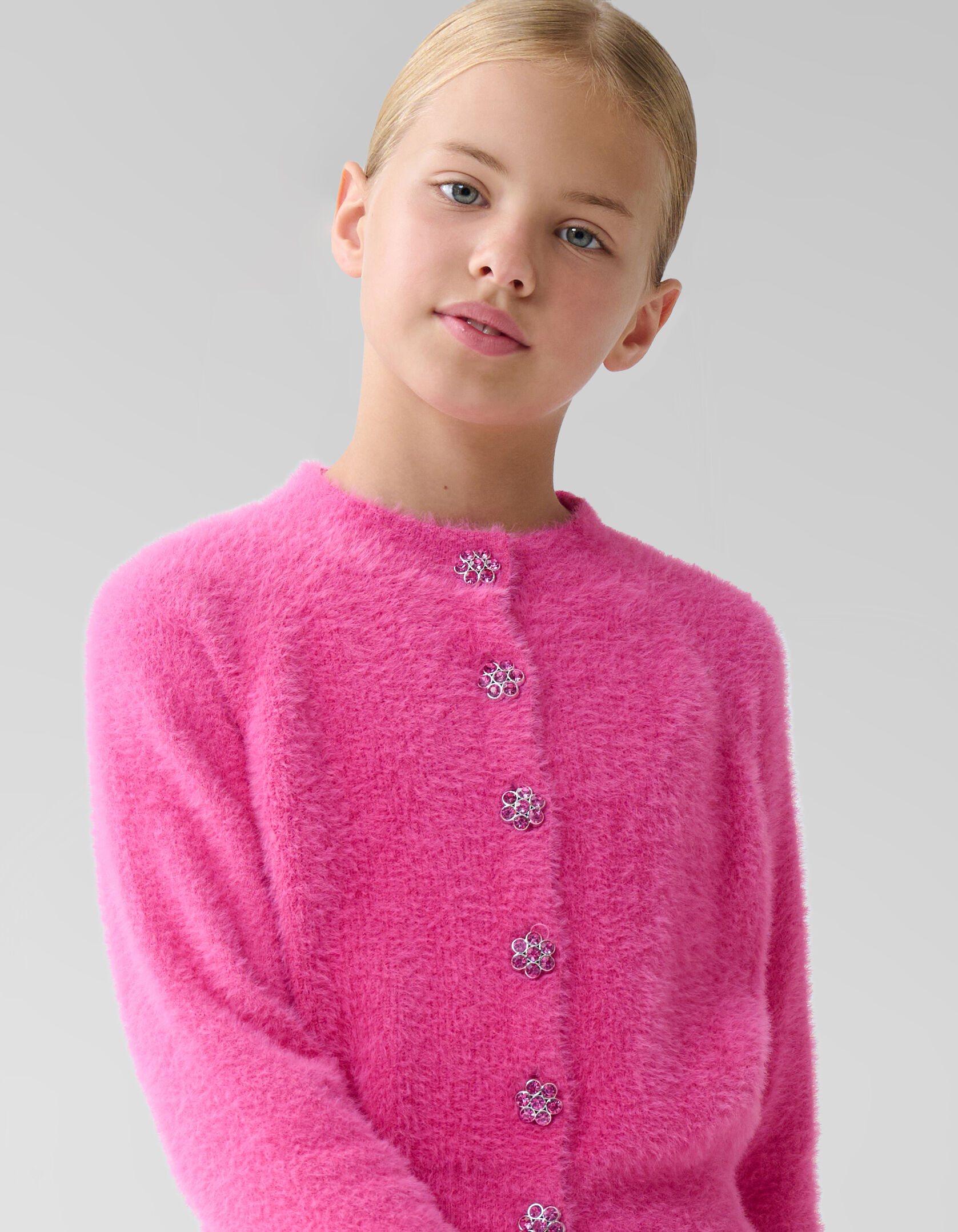 Harig Vest Roze By Lizzy SHOEBY GIRLS