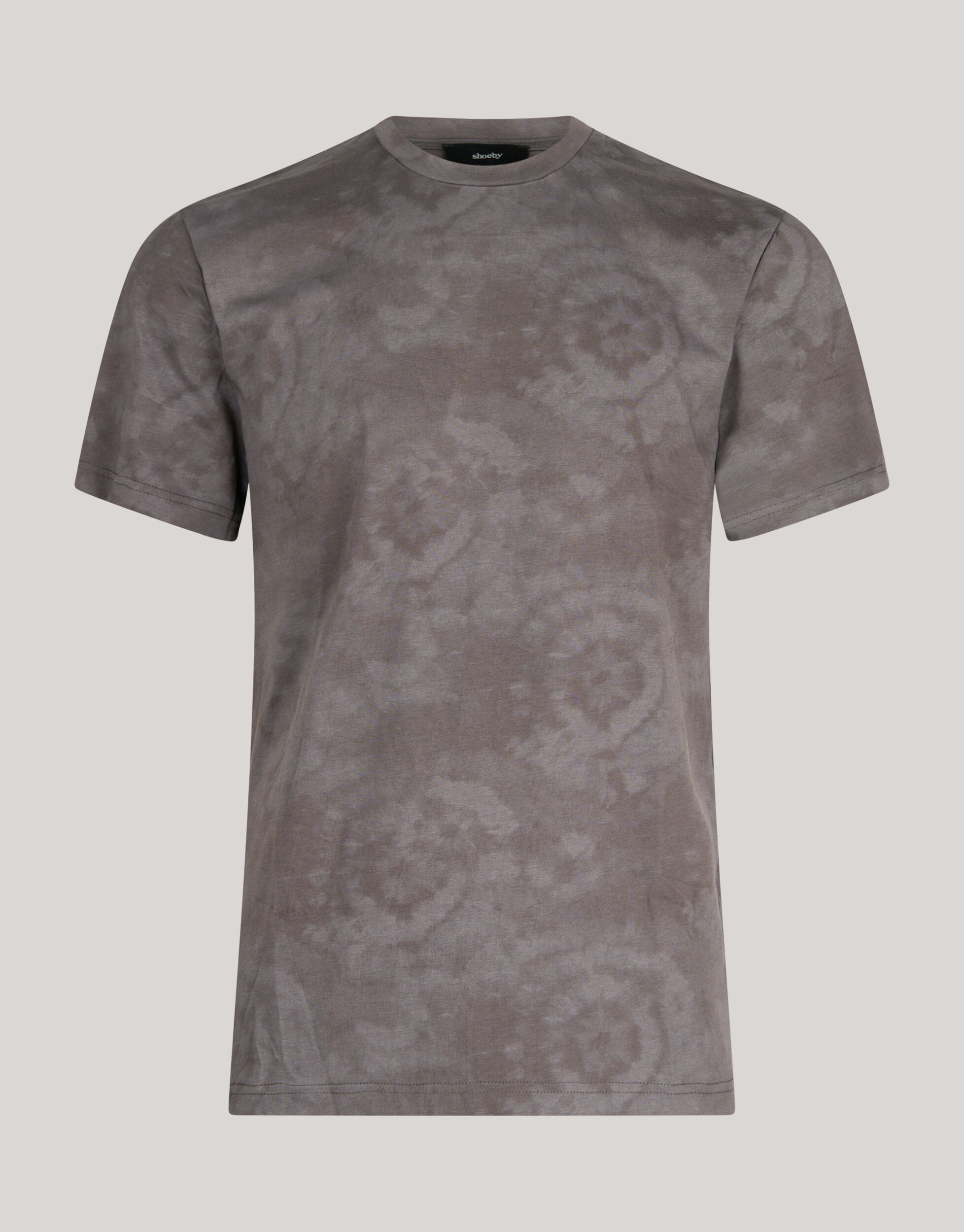 Printed T-shirt Donkergroen SHOEBY MEN