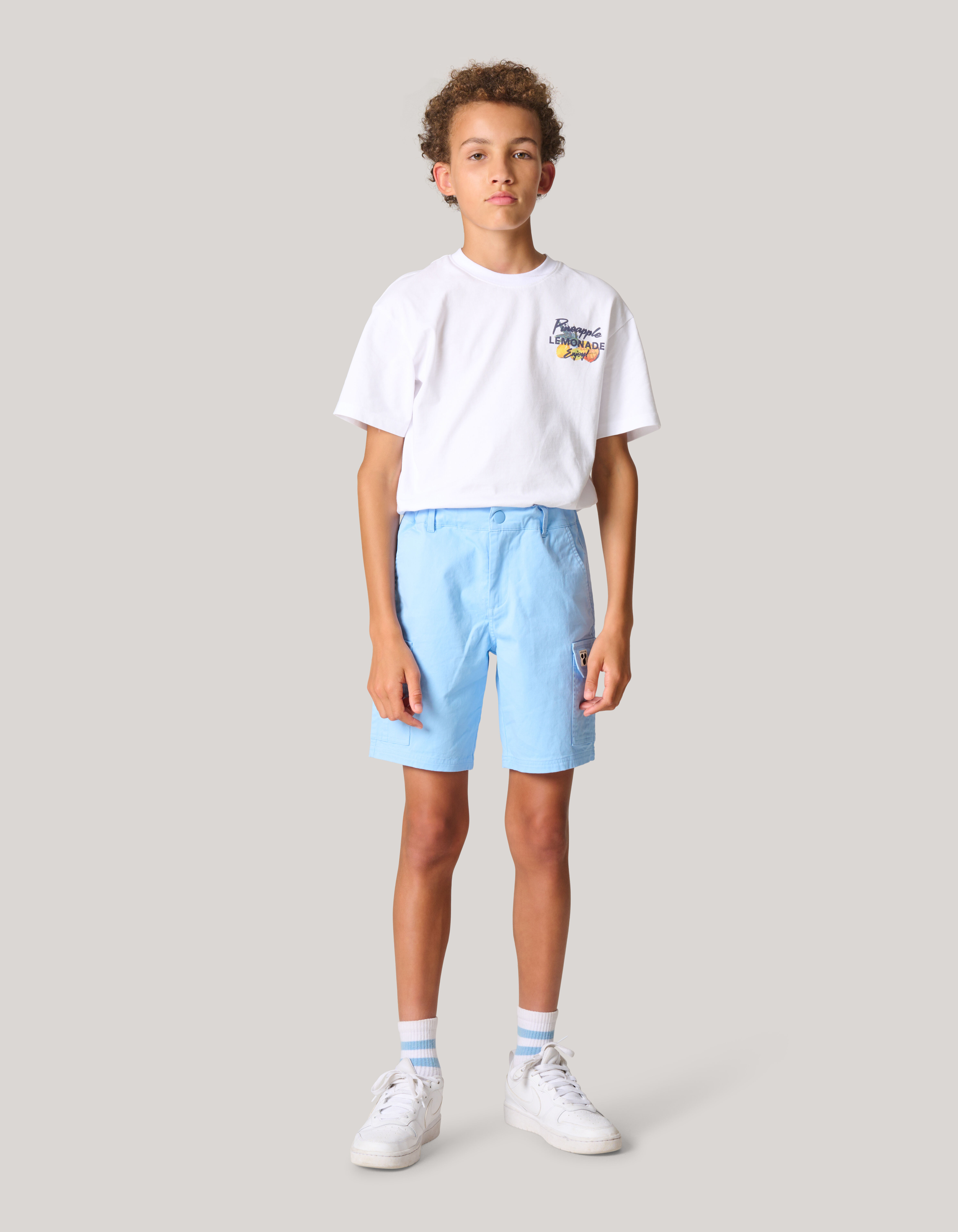 Cargo Short Lichtblauw SHOEBY BOYS