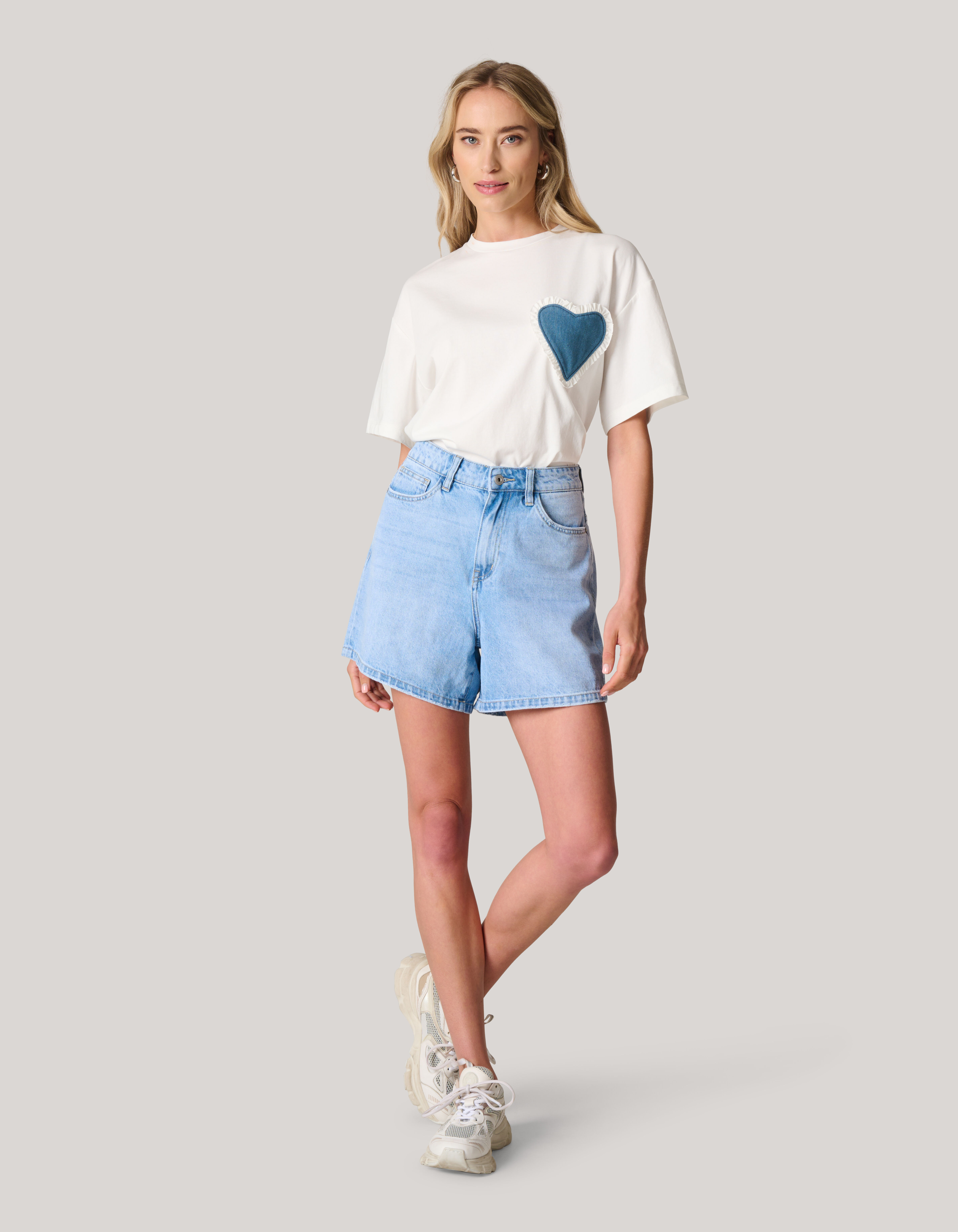 Denim Short Bleached SHOEBY WOMEN