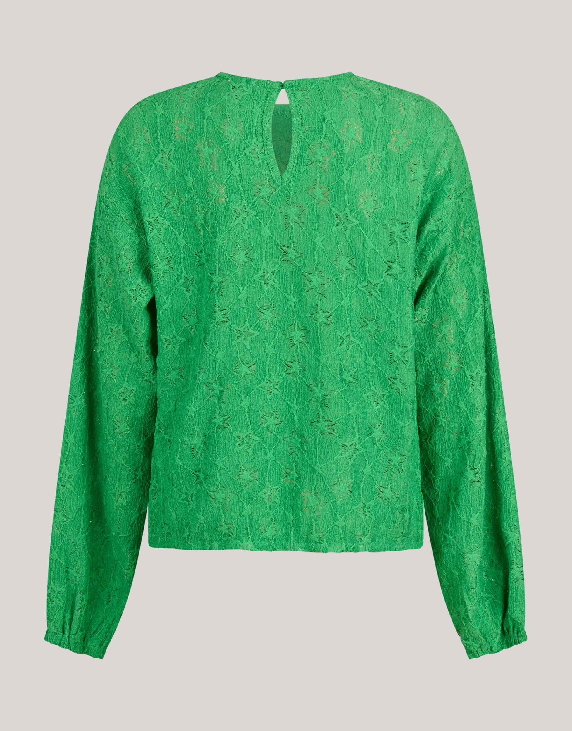 Structuur Longsleeve Groen SHOEBY GIRLS