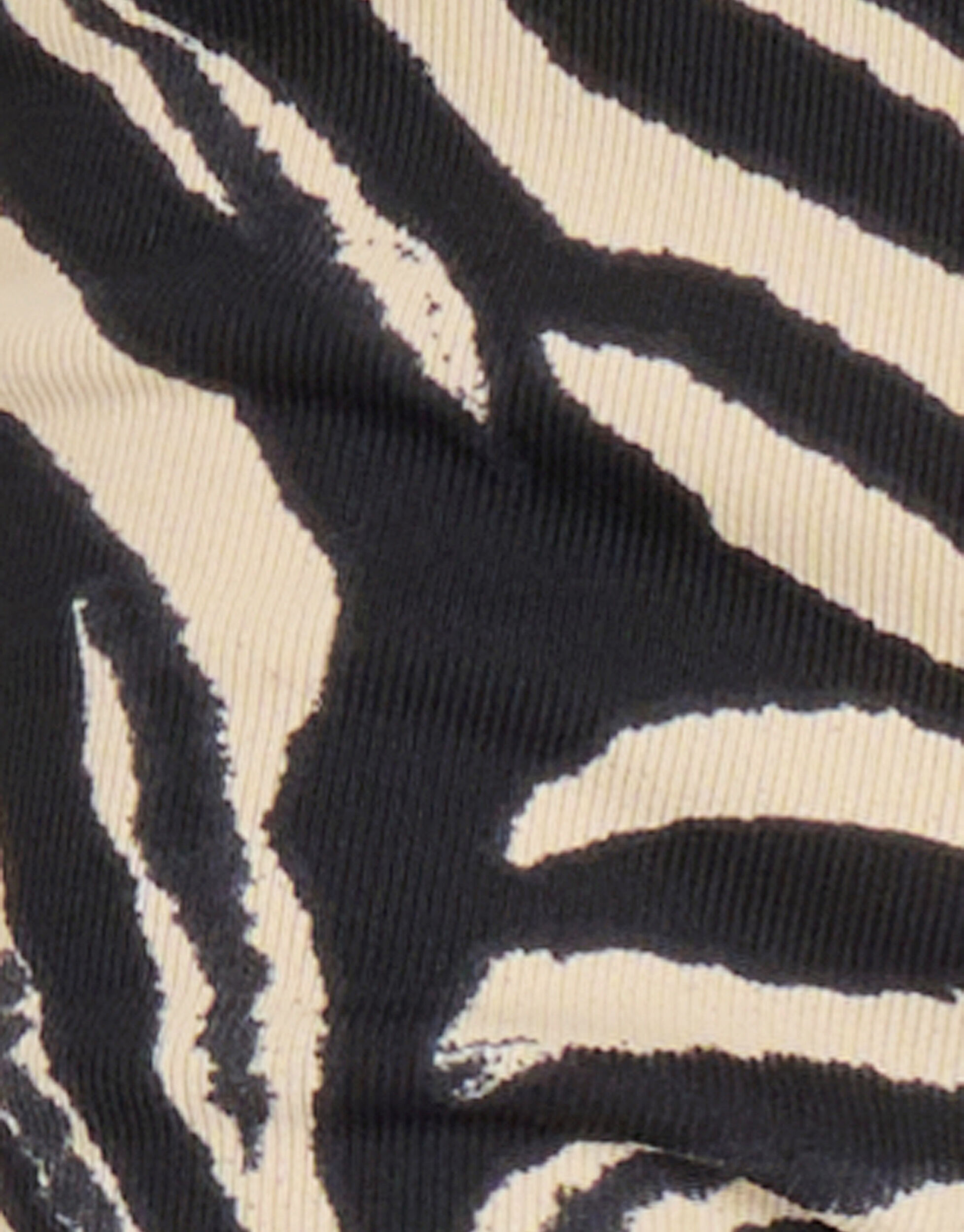 Zebra Print Legging Zwart SHOEBY GIRLS