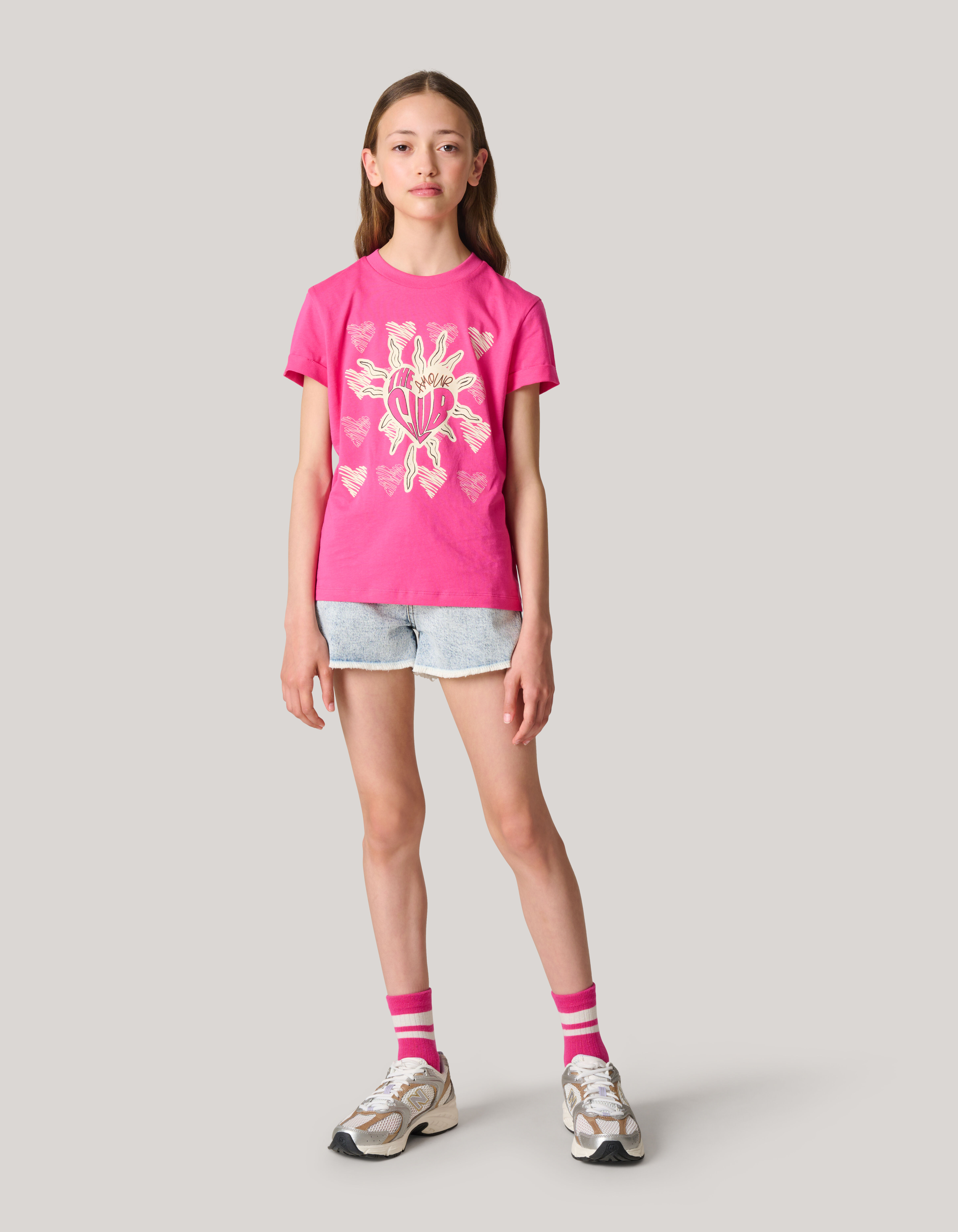 Artwork T-shirt Roze SHOEBY GIRLS